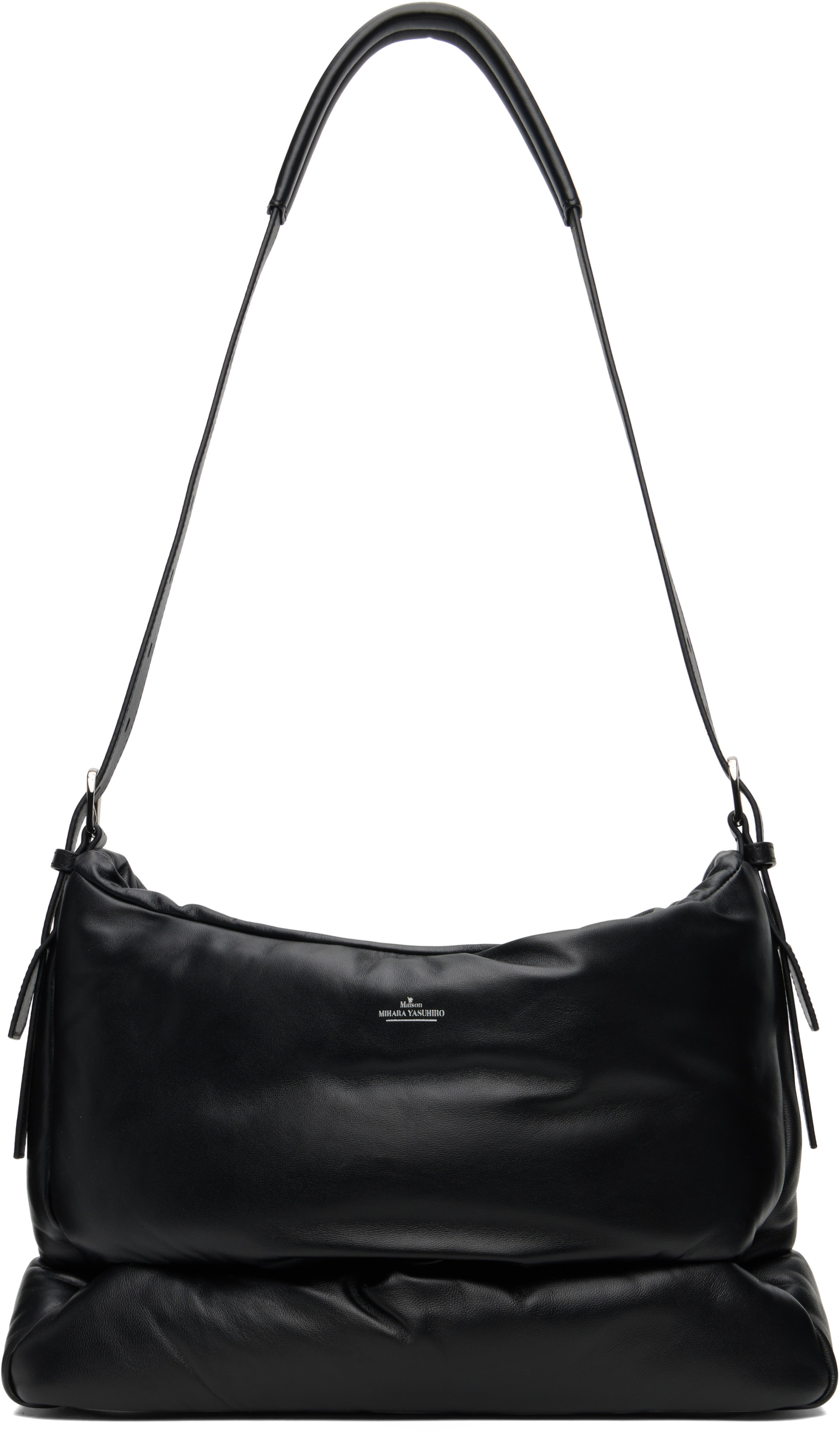 Maison MIHARA YASUHIRO - Black 'Pucker' Puffer Tote