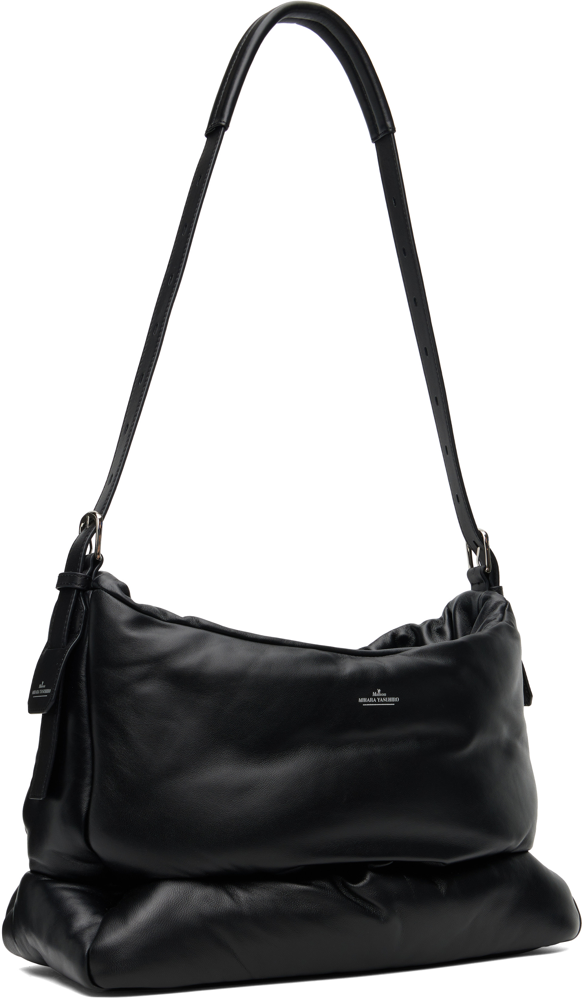 Maison MIHARA YASUHIRO - Black 'Pucker' Puffer Tote
