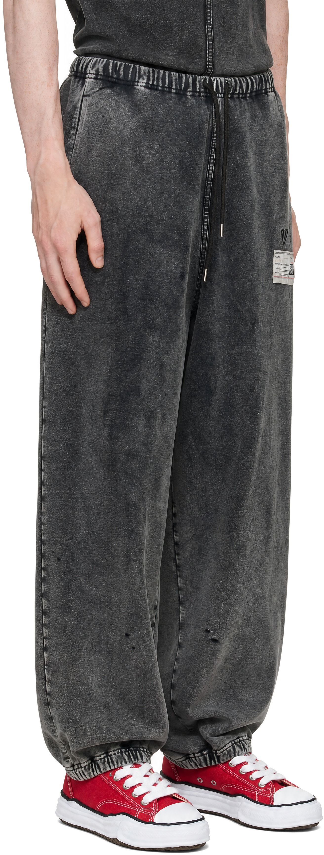 Maison MIHARA YASUHIRO - Black Bleached Sweatpants