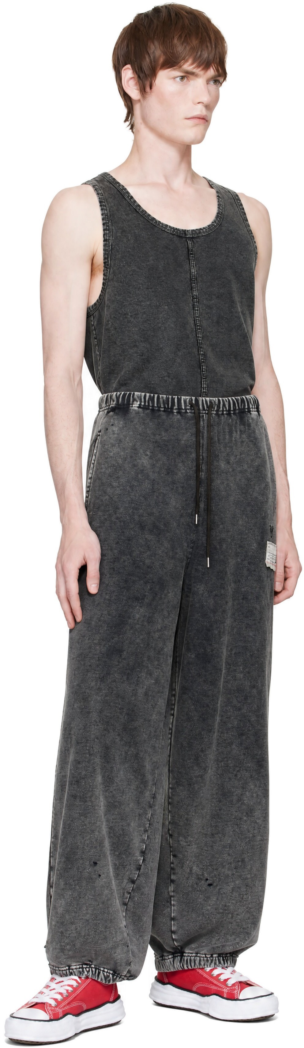 Maison MIHARA YASUHIRO - Black Bleached Sweatpants