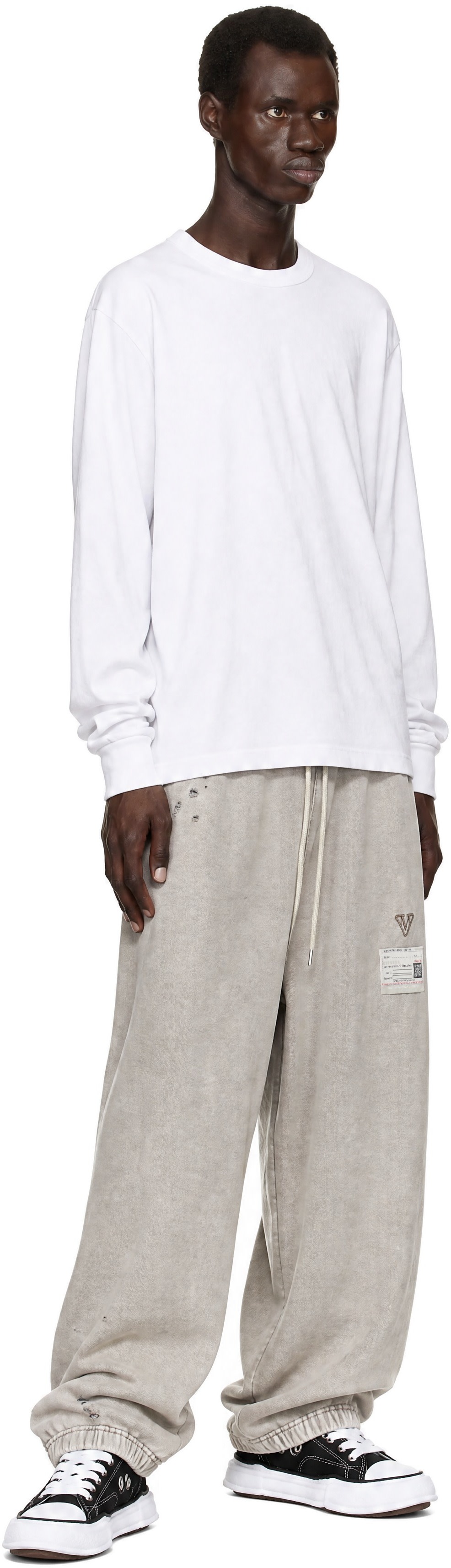 Maison MIHARA YASUHIRO - Gray Bleached Sweatpants