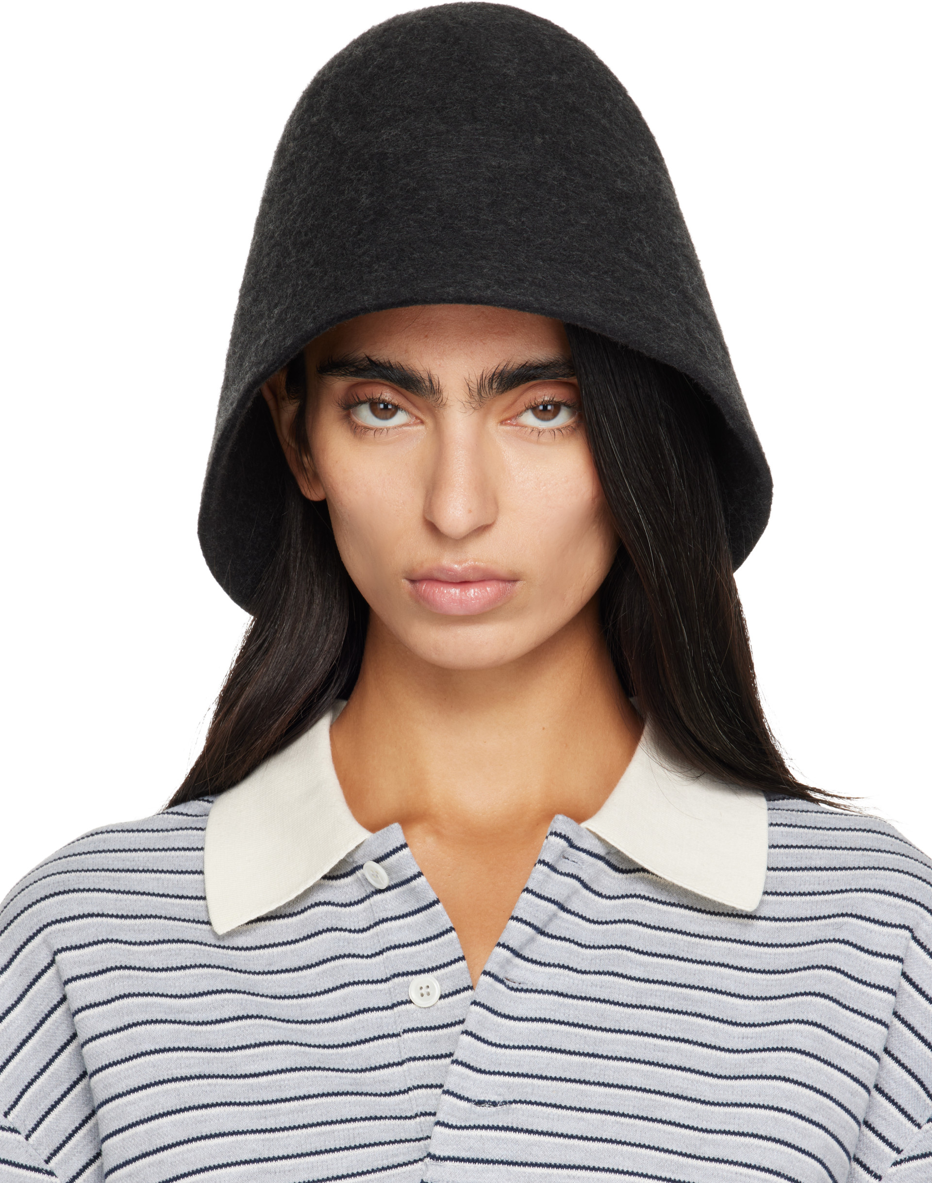 JACQUEMUS - Chapeau cloche noir