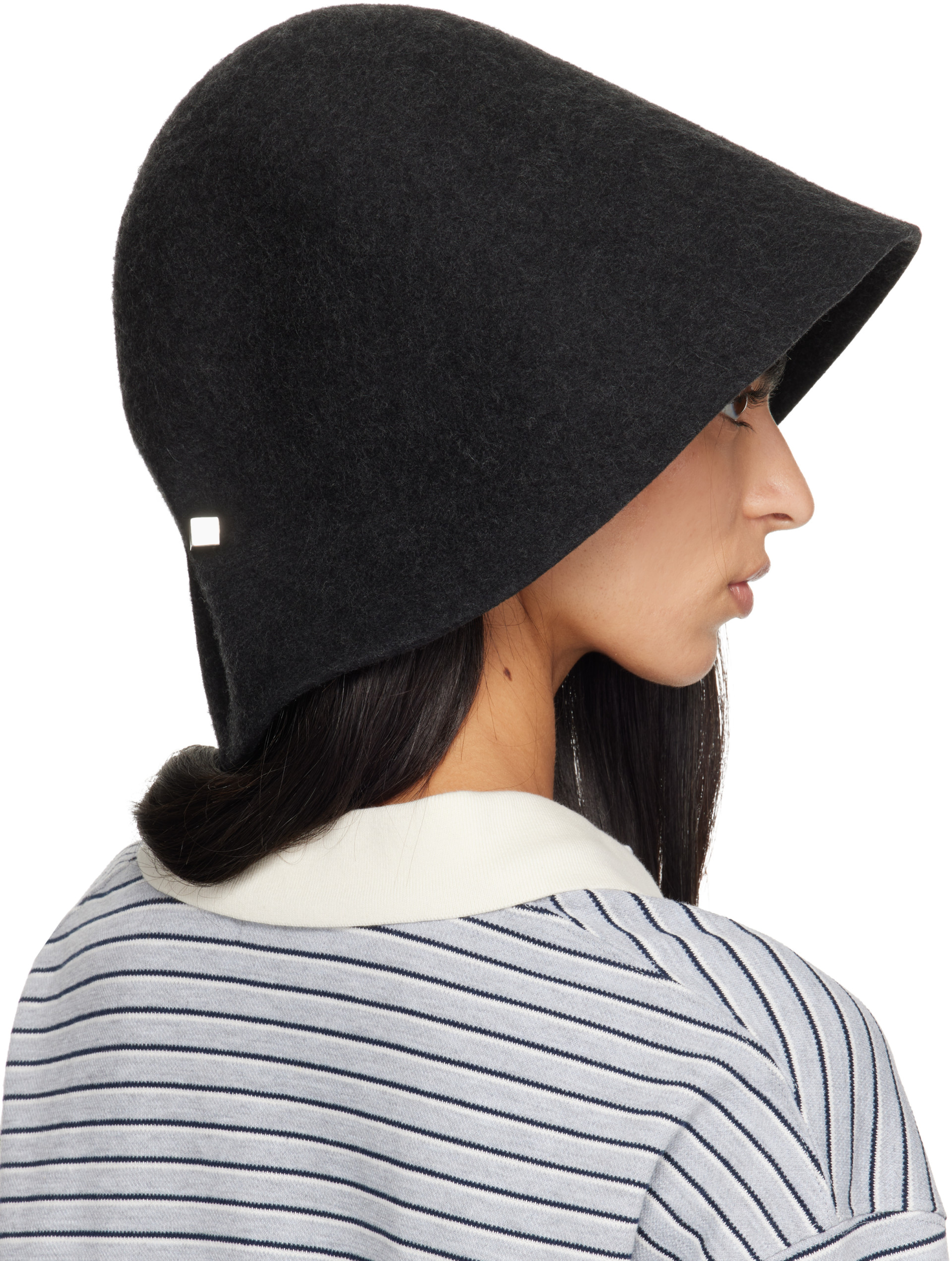 JACQUEMUS - Chapeau cloche noir