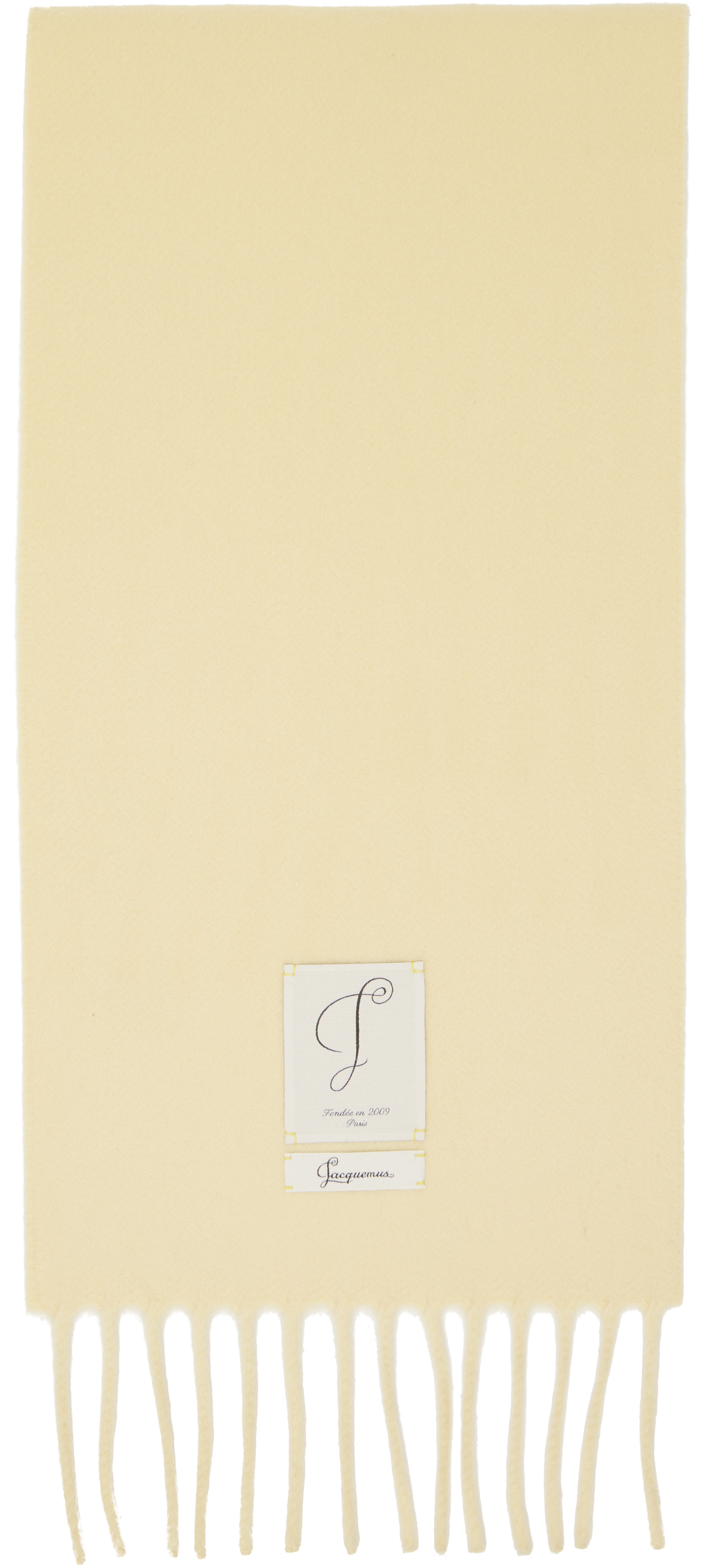 JACQUEMUS - Écharpe Cavallo jaune