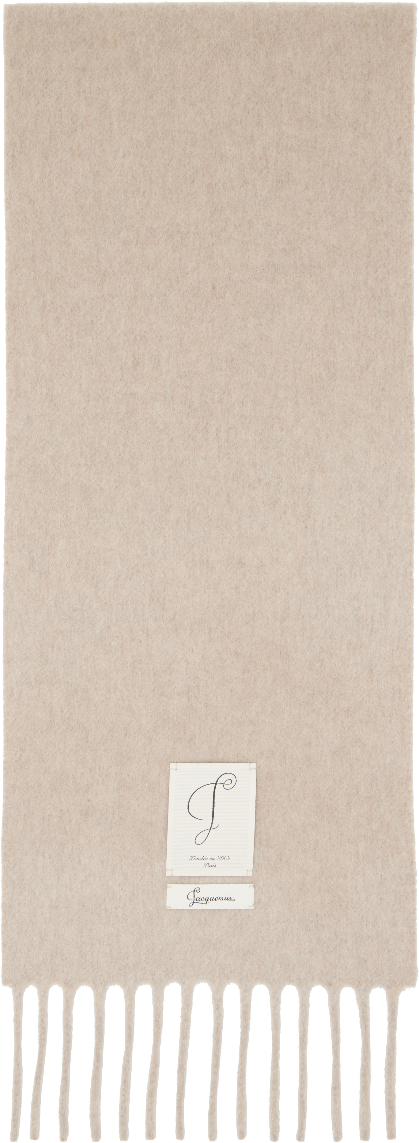 JACQUEMUS - Écharpe Cavallo beige