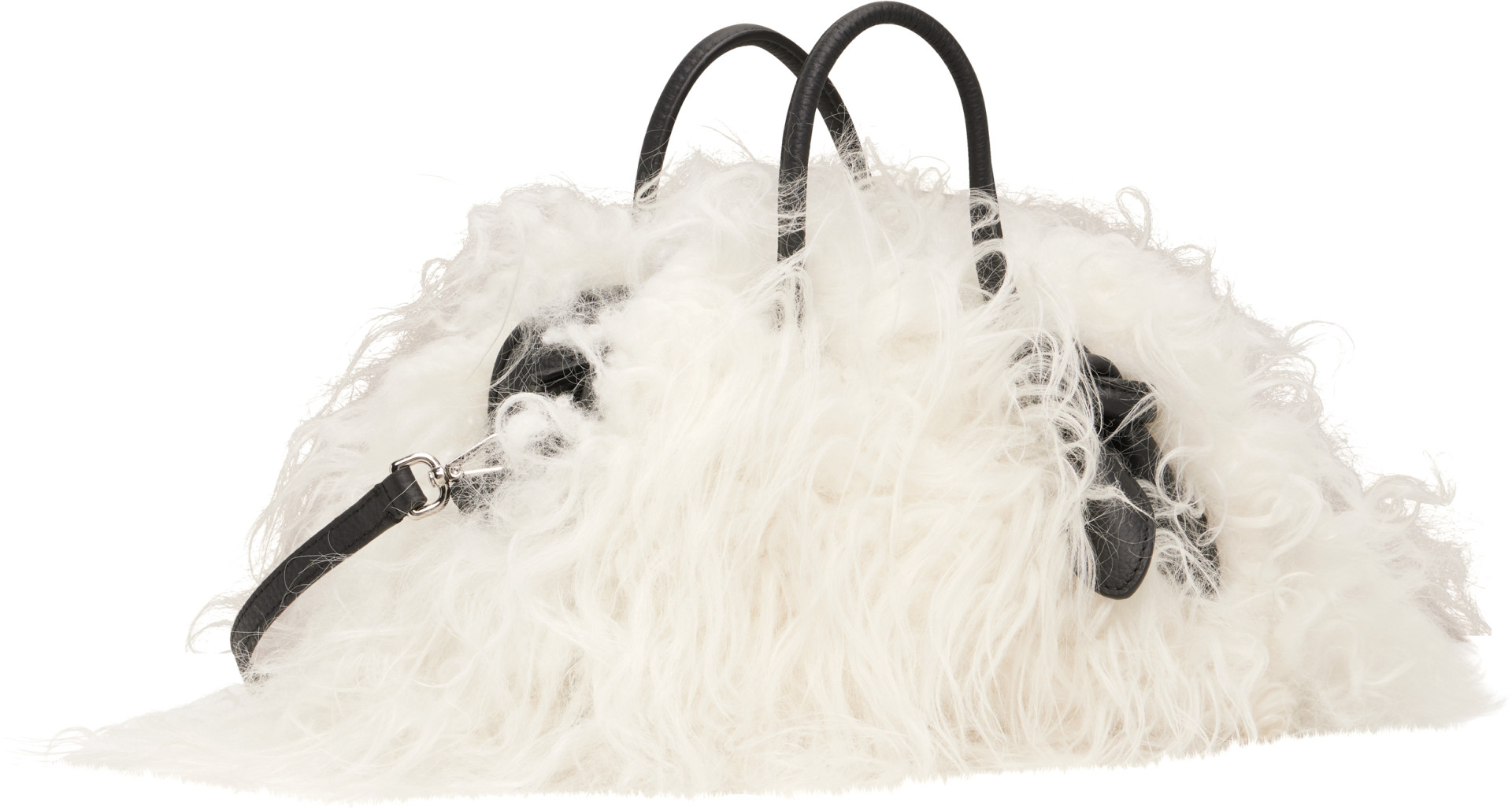 JACQUEMUS - Petit sac Turismo blanc