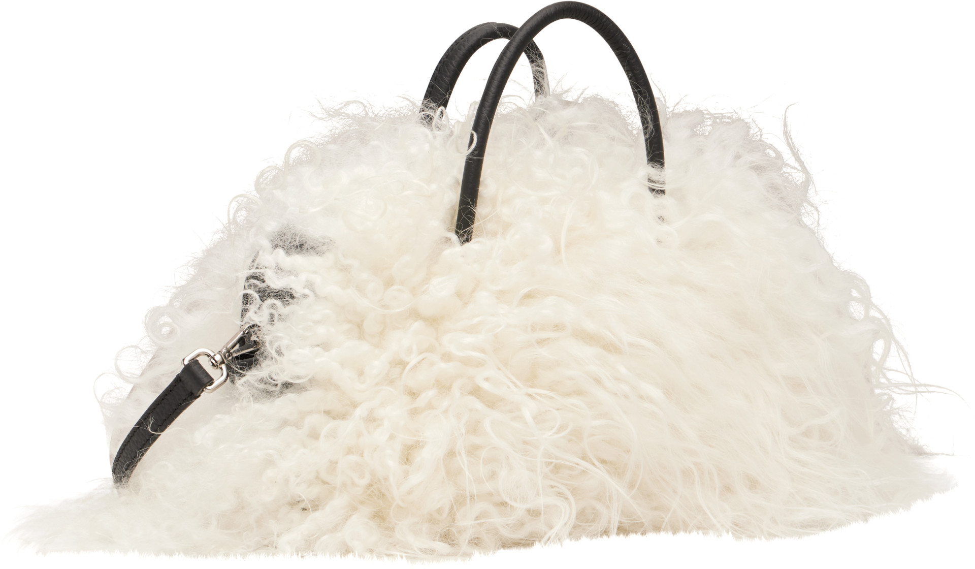 JACQUEMUS - Petit sac Turismo blanc