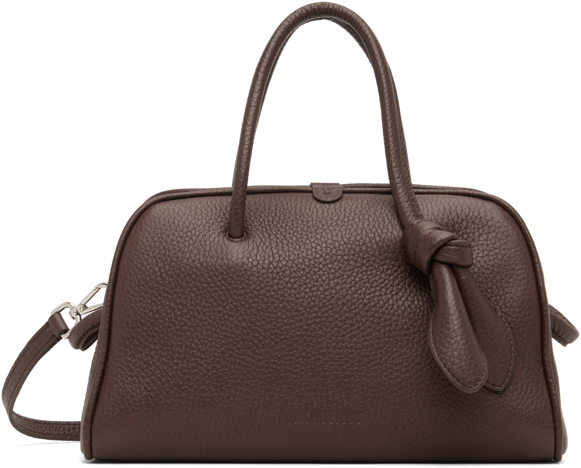 JACQUEMUS: Brown 'The small Turismo' Bag | SSENSE Saudi Arabia