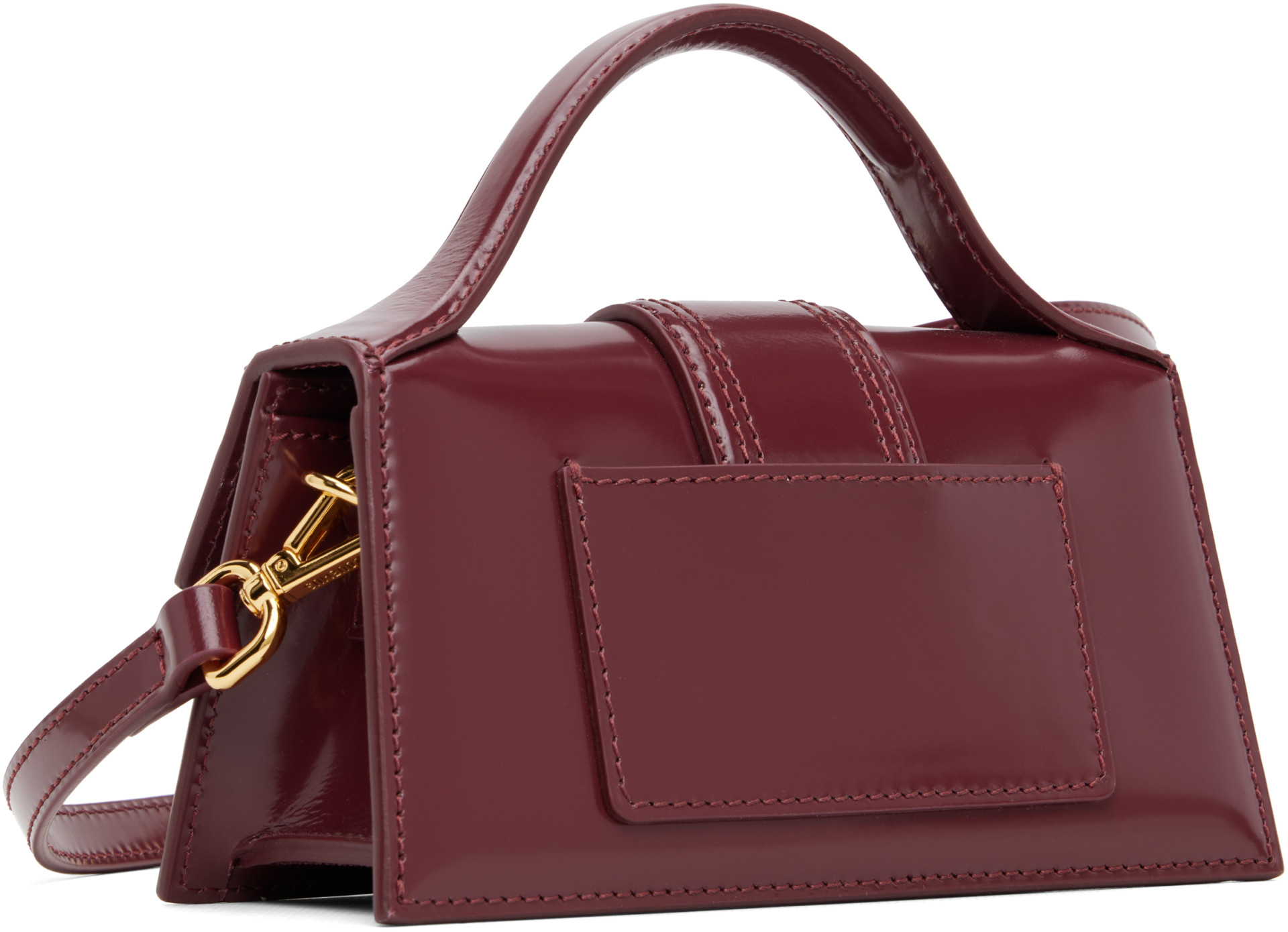JACQUEMUS - Sac Bambino bourgogne