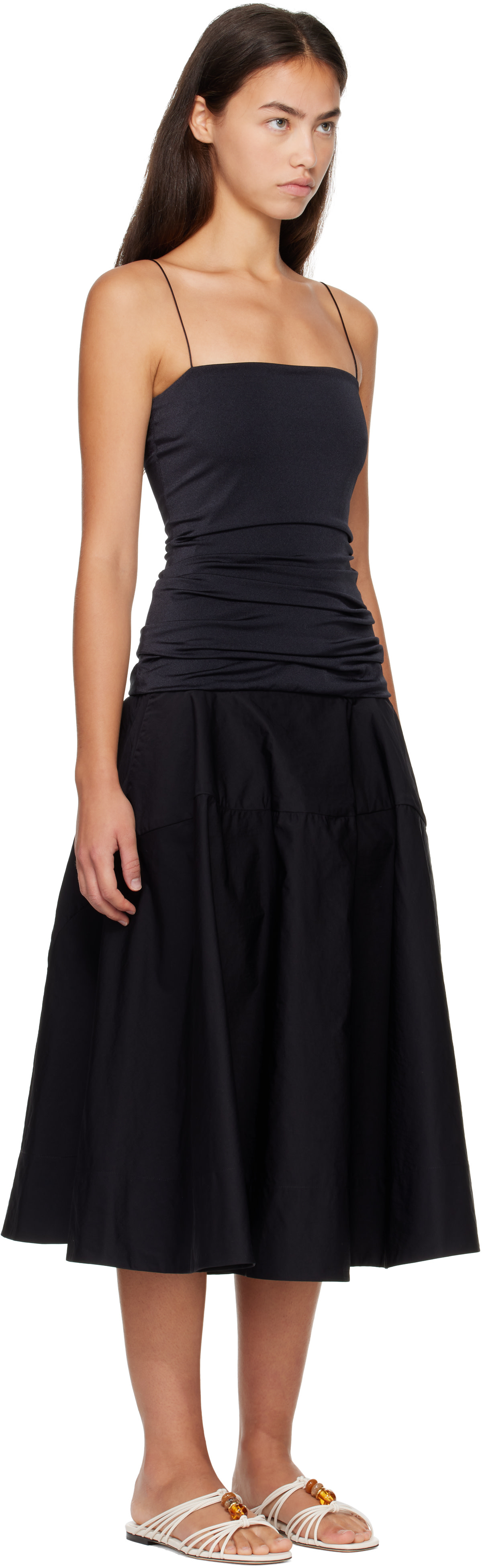 jacquemus black dress - The Paradiso - aligning with the dress’s