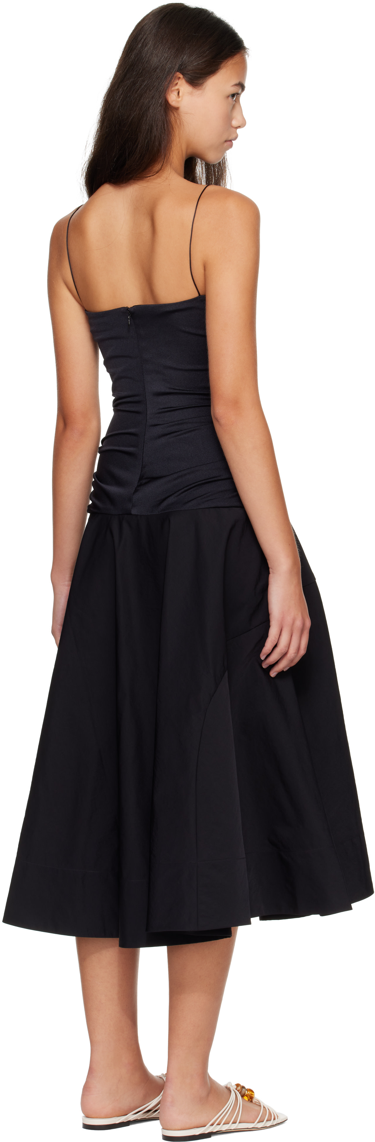 JACQUEMUS - Robe midi Paradiso noire