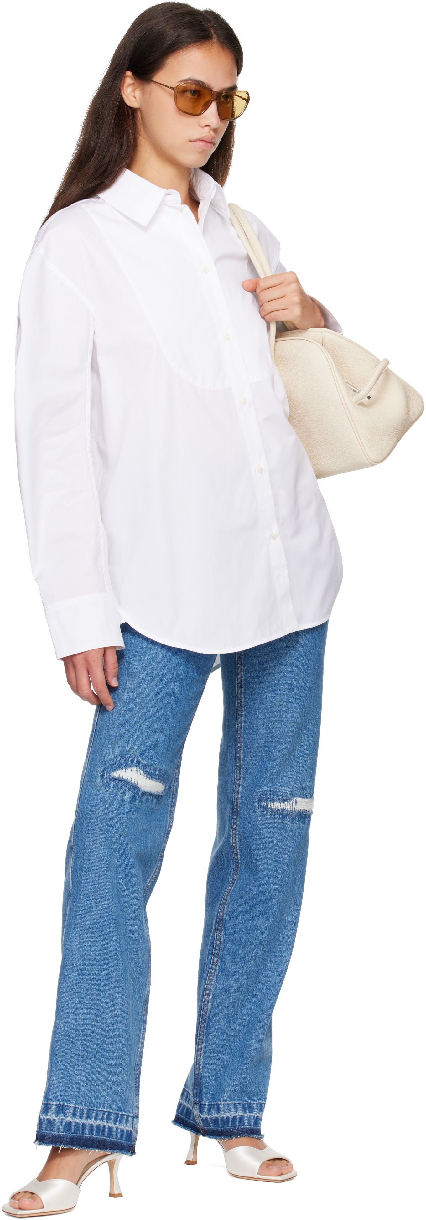 JACQUEMUS - Chemise Citta blanche