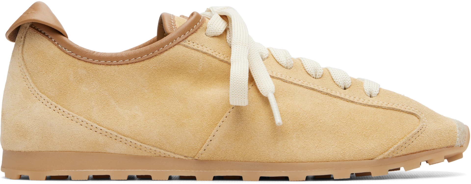 JACQUEMUS - Baskets de tennis beiges