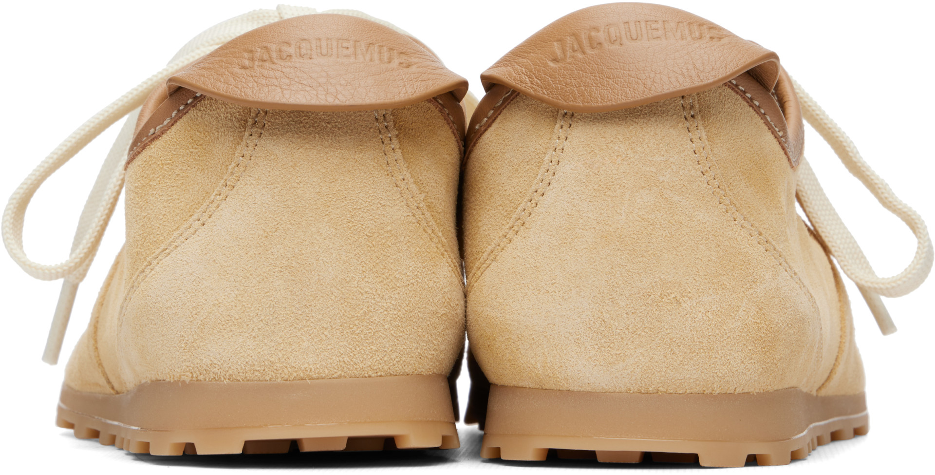 JACQUEMUS - Baskets de tennis beiges