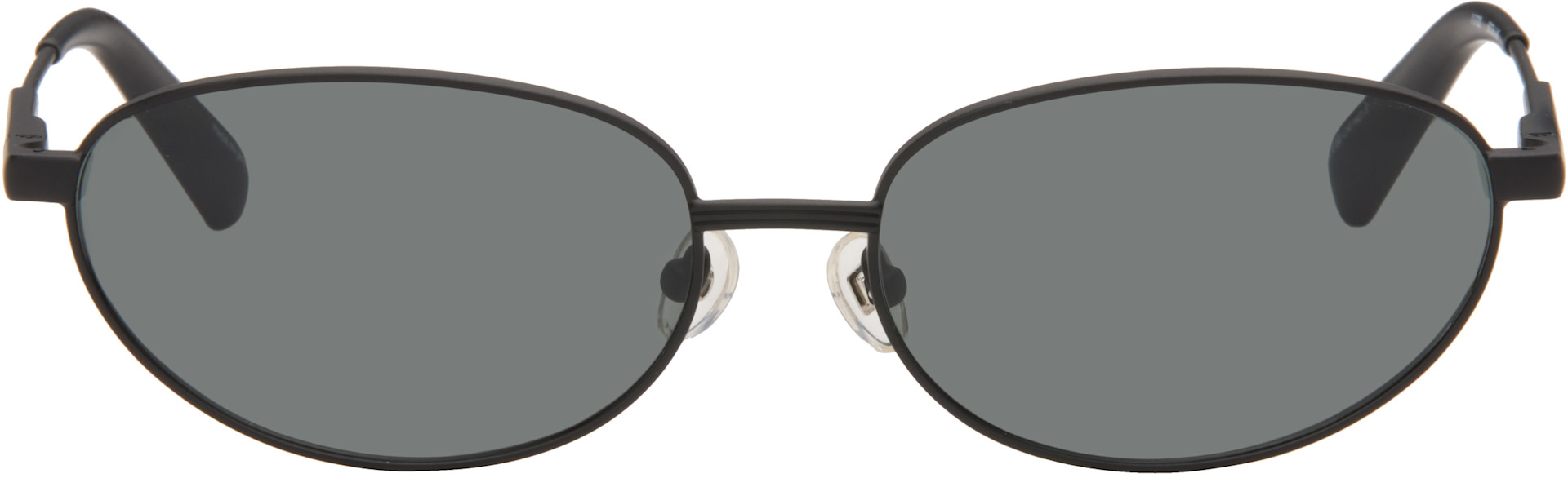 JACQUEMUS サングラス JACQUEMUS: ブラック Linda Farrowエディション 'The Alba' サングラス