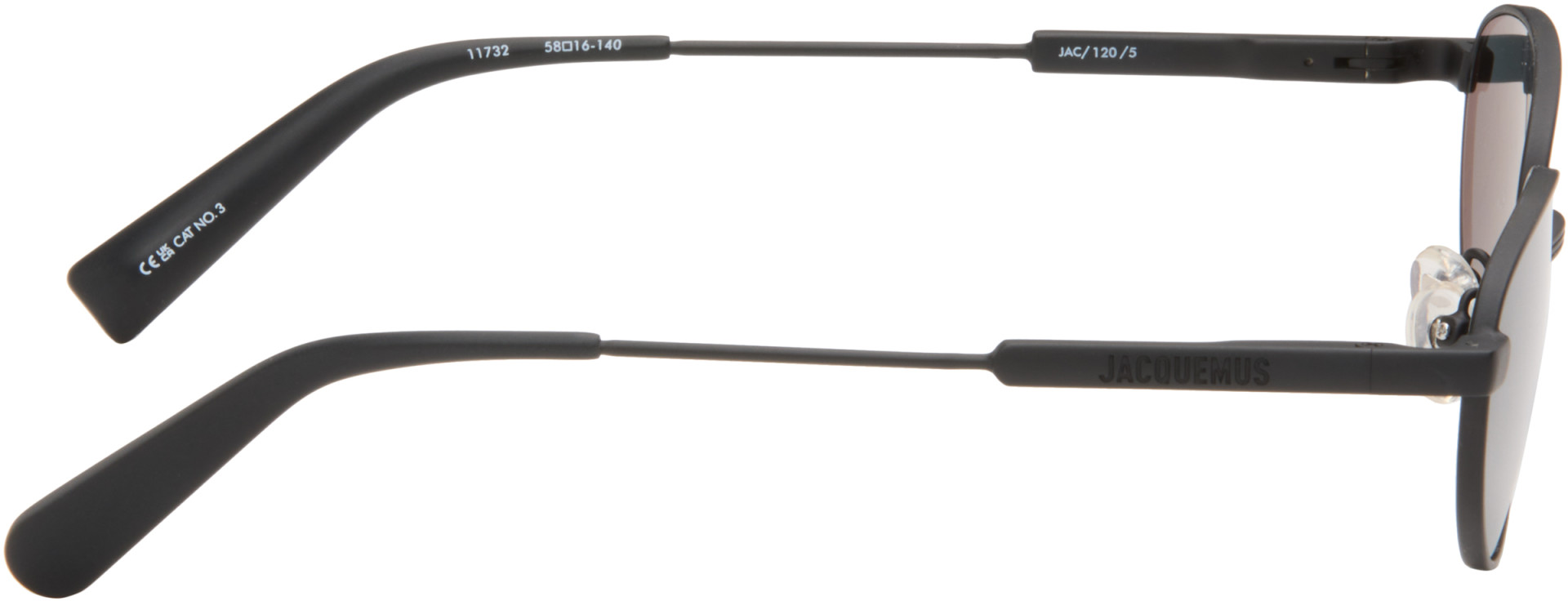 JACQUEMUS - Black 'The Alba' Sunglasses