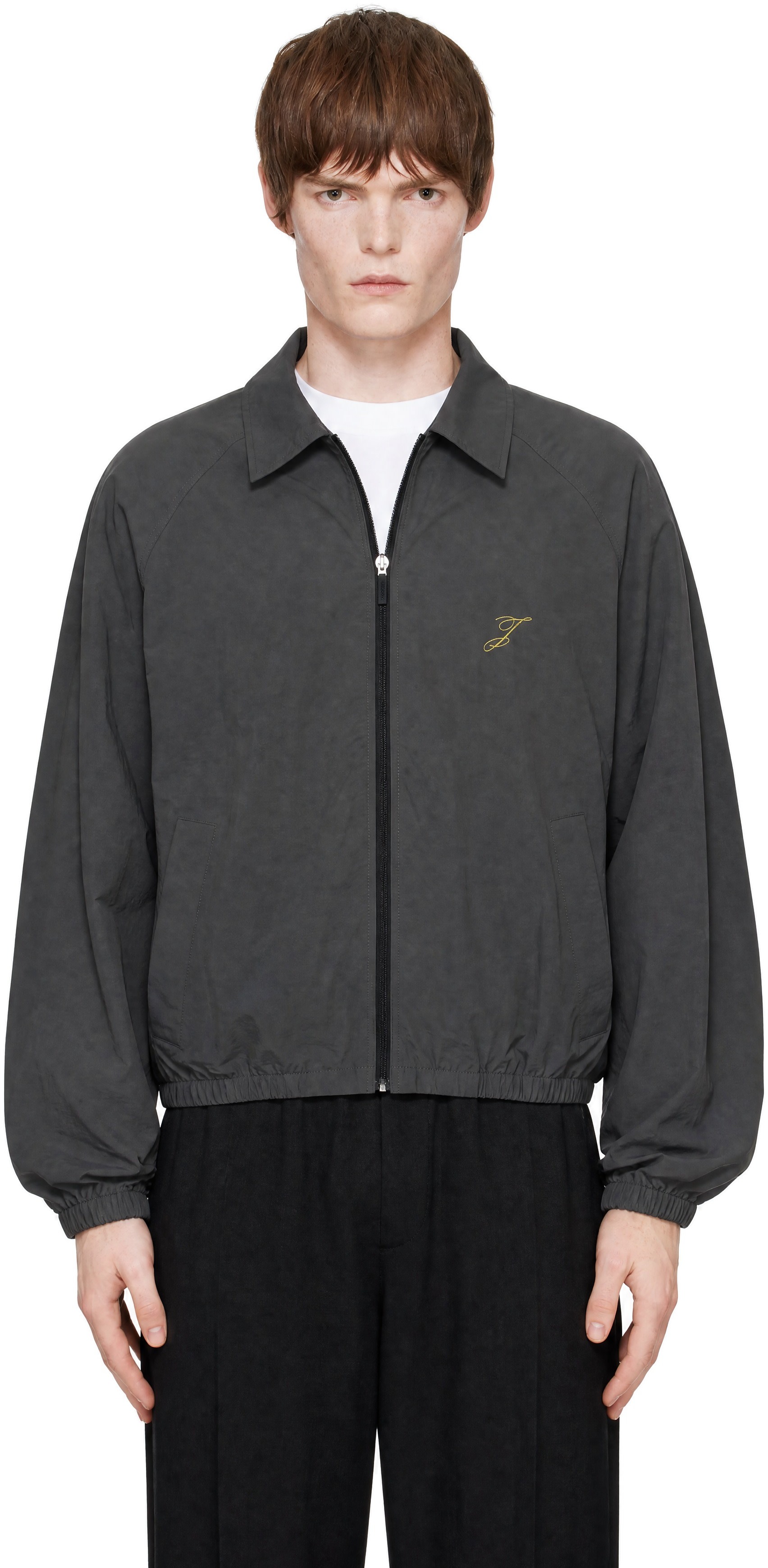 JACQUEMUS - Gray 'The windbreaker' Jacket