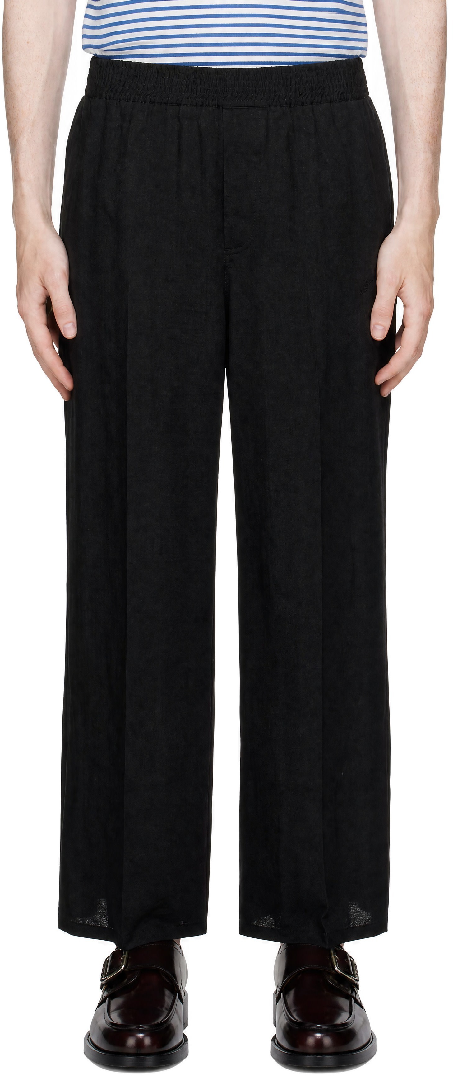JACQUEMUS - Black 'The Miami' Trousers