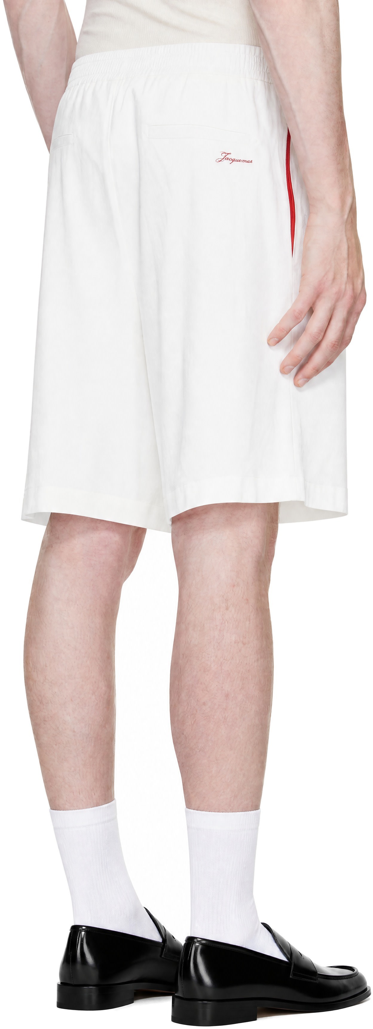 JACQUEMUS - Short de pyjama blanc
