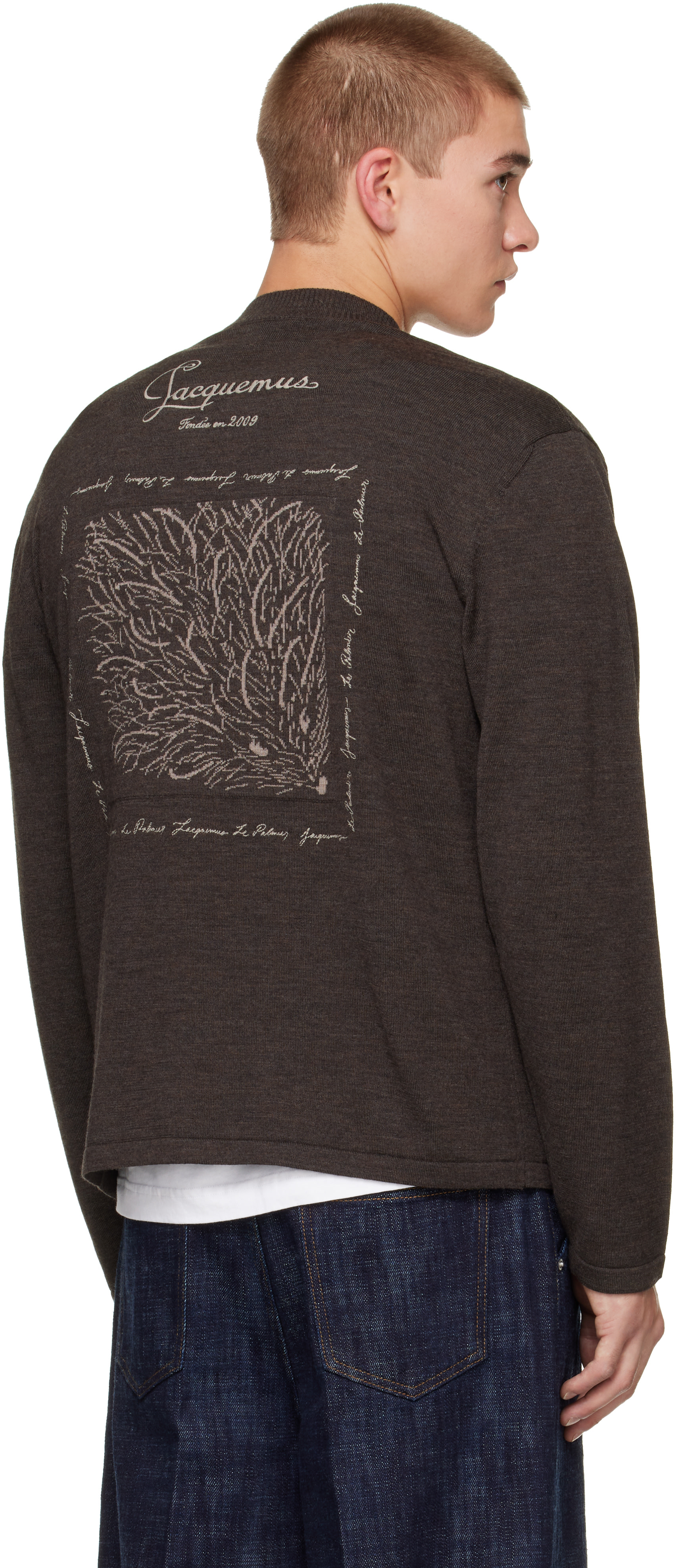 JACQUEMUS - Brown 'The Herisson' Sweater
