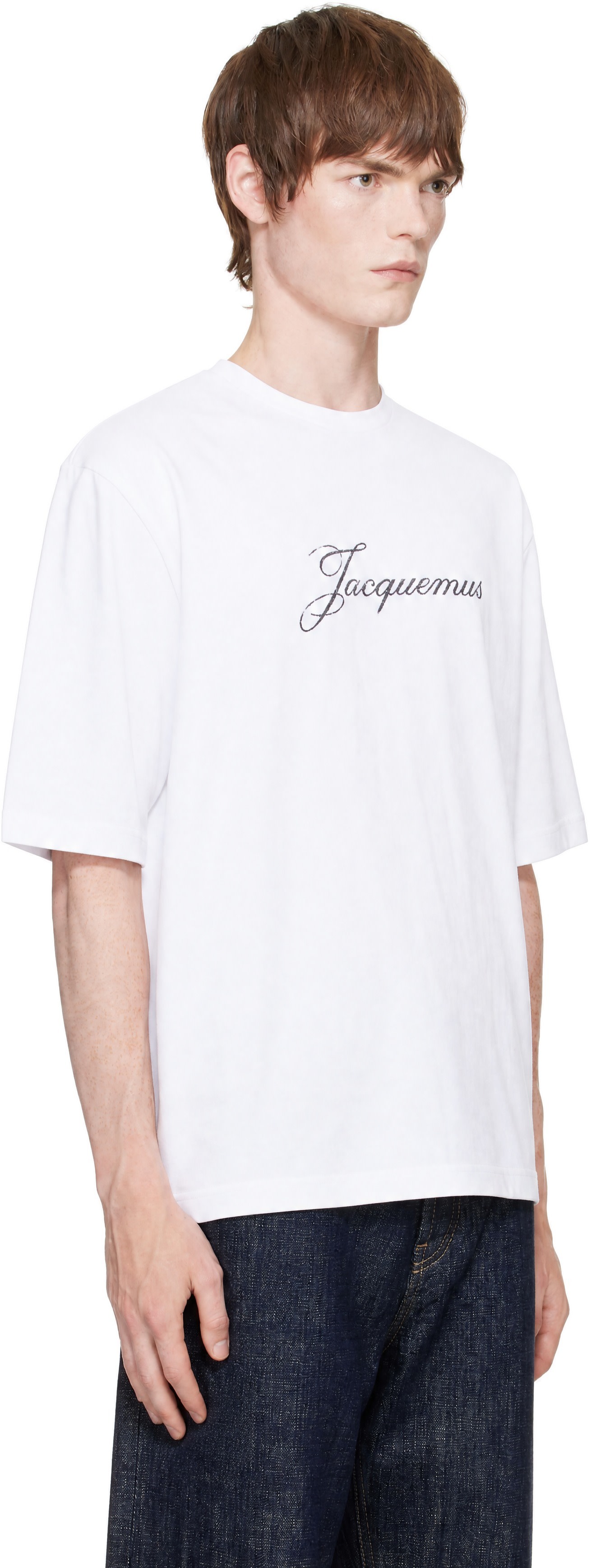 JACQUEMUS - 화이트 더 자크뮈스 티셔츠