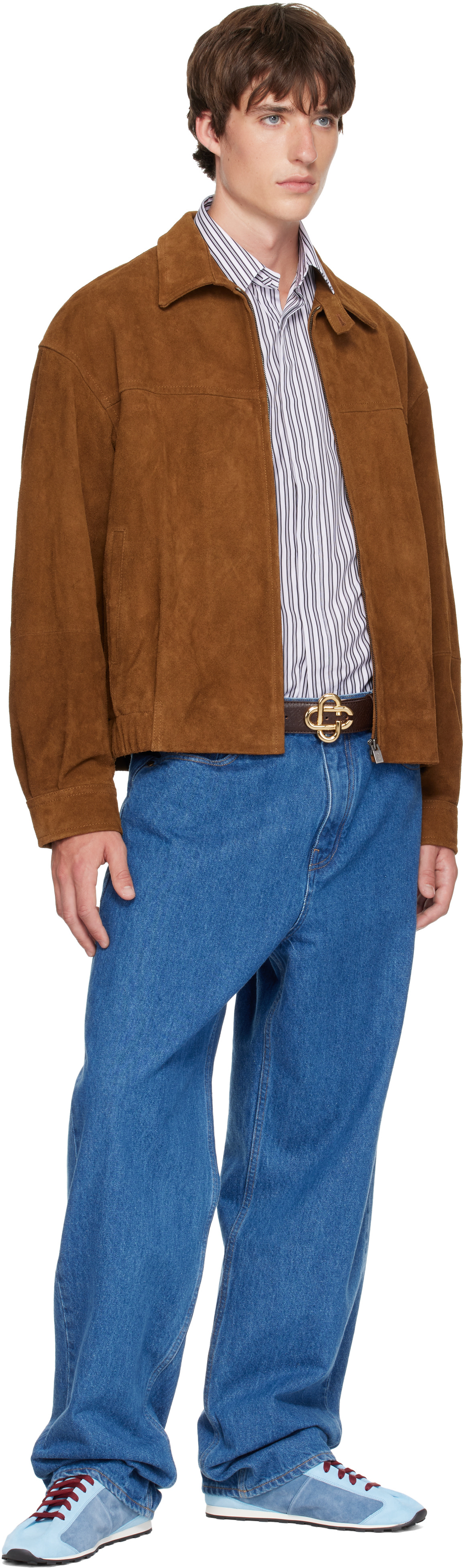 JACQUEMUS - Baskets de tennis bleues