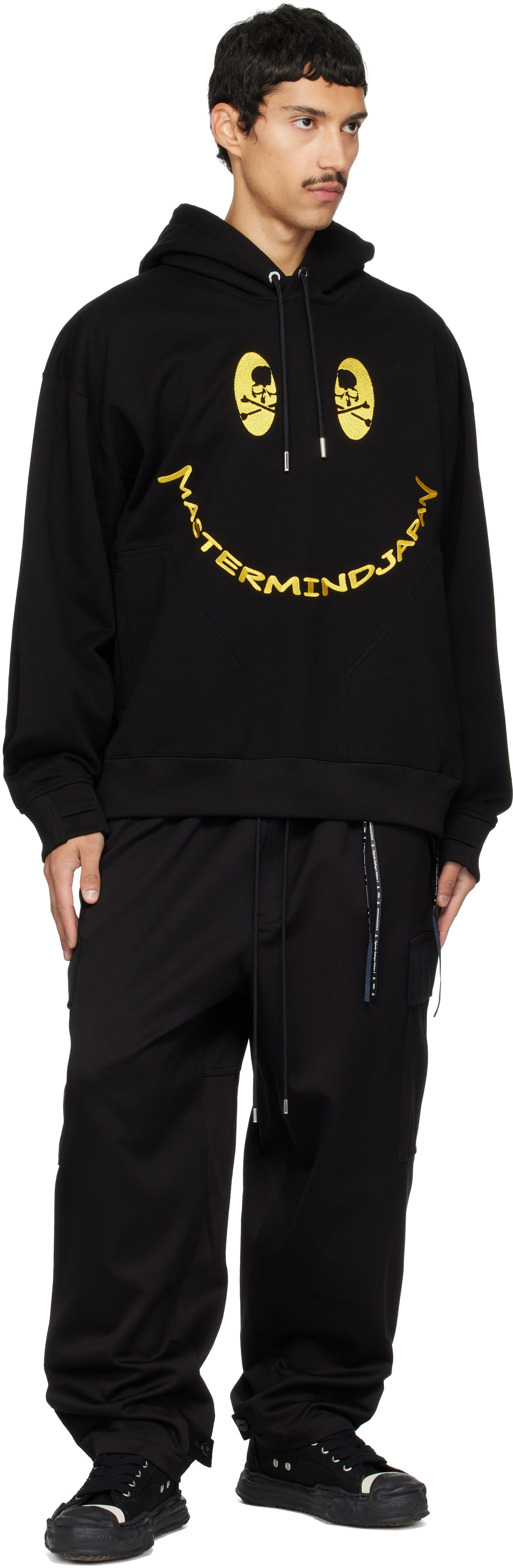 mastermind JAPAN - Black Smily Hoodie