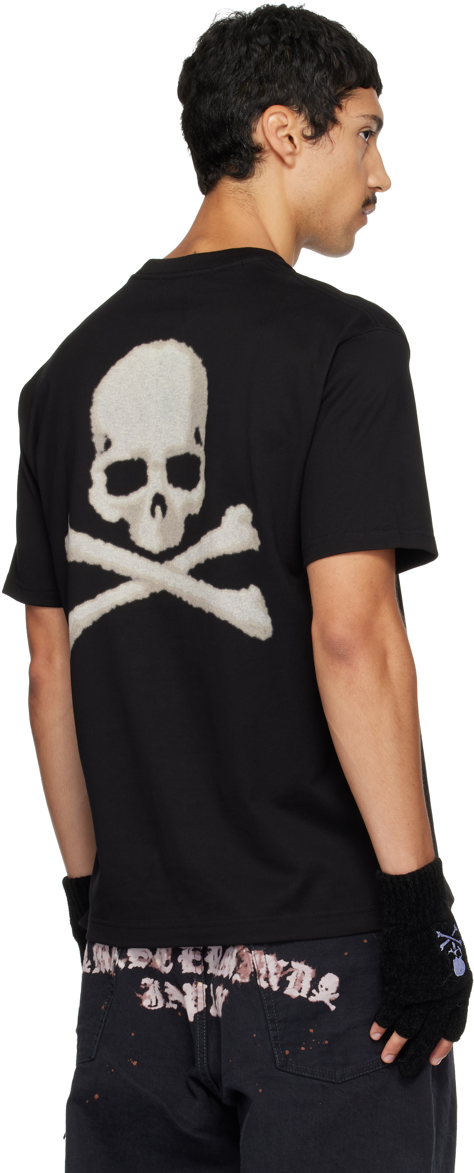 mastermind JAPAN: ブラック MJ Former OG S/S Tシャツ | SSENSE 日本