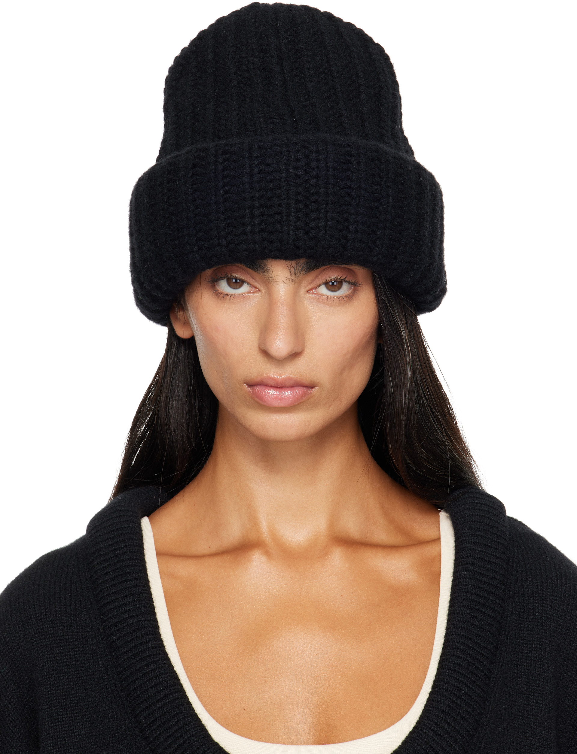 LISA YANG - Bonnet Beatris noir