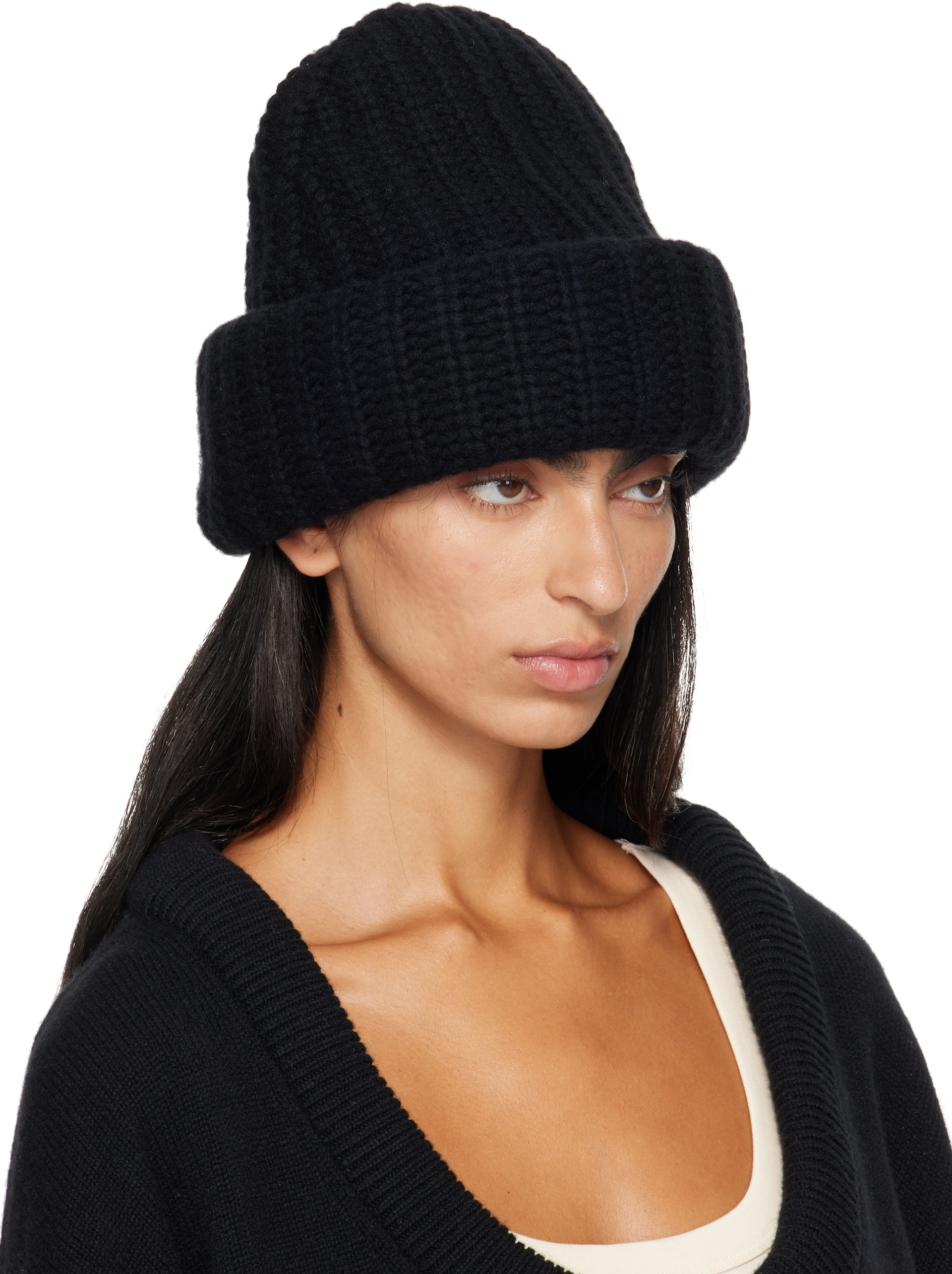 LISA YANG - Bonnet Beatris noir