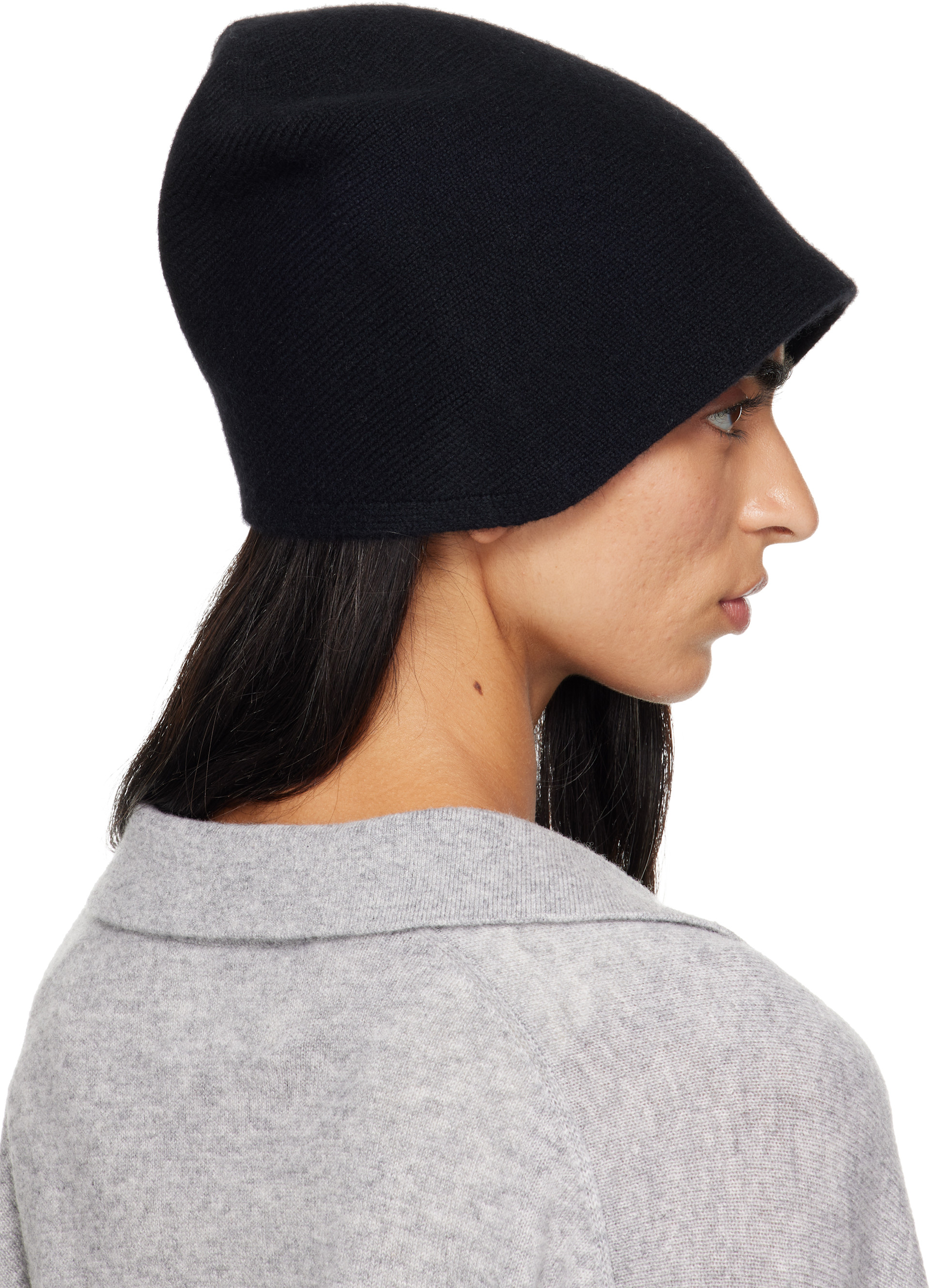 LISA YANG - Black Birgitte Beanie