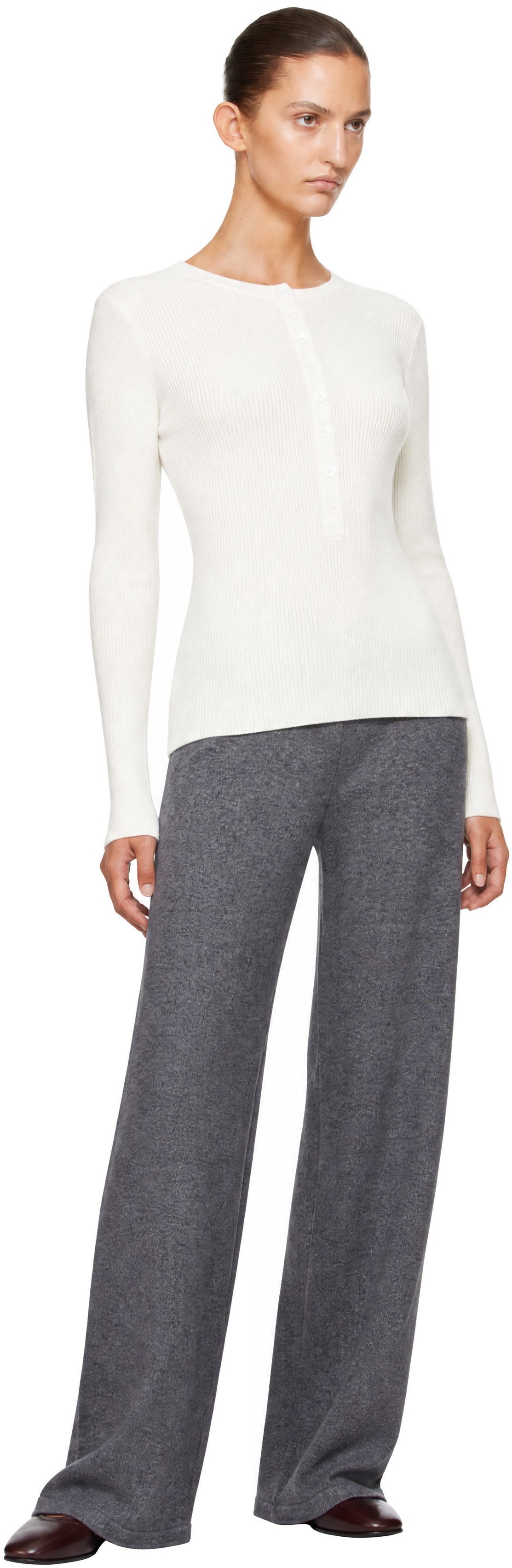 LISA YANG - Pantalon Sofi gris