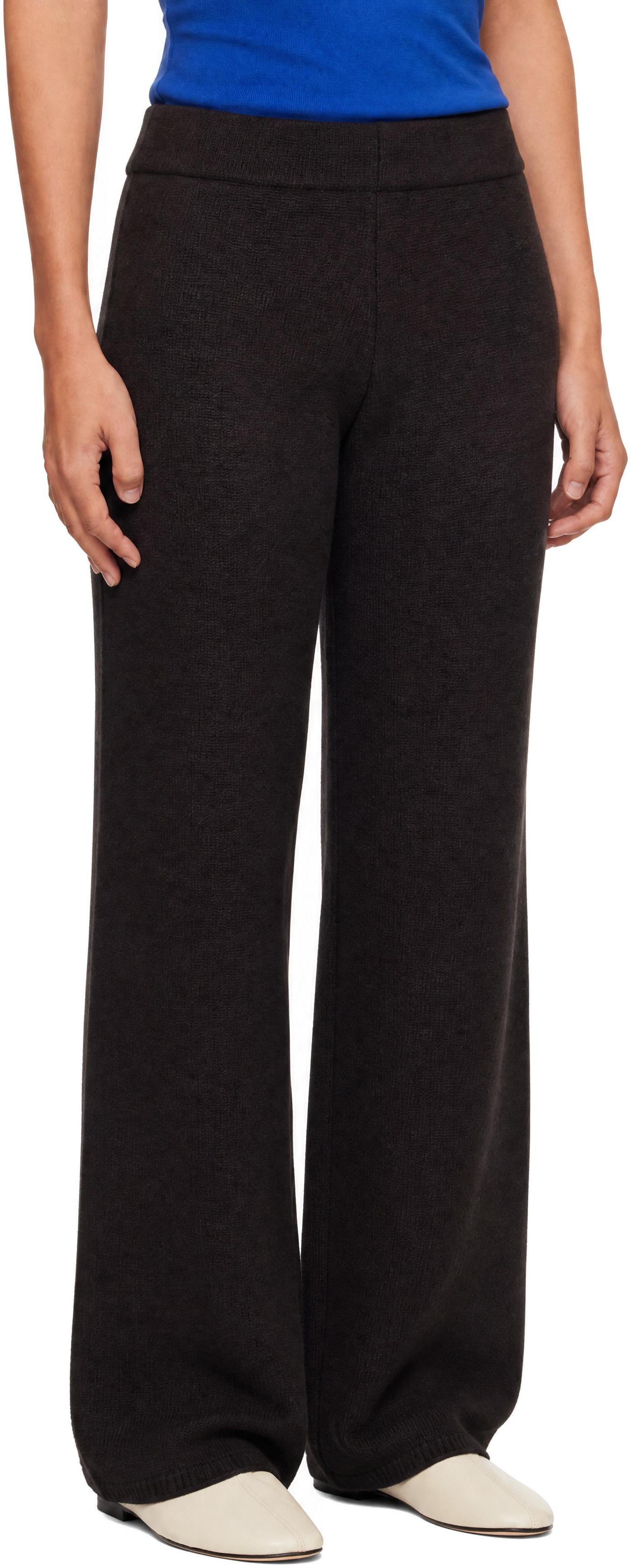 LISA YANG - Pantalon Olanda brun