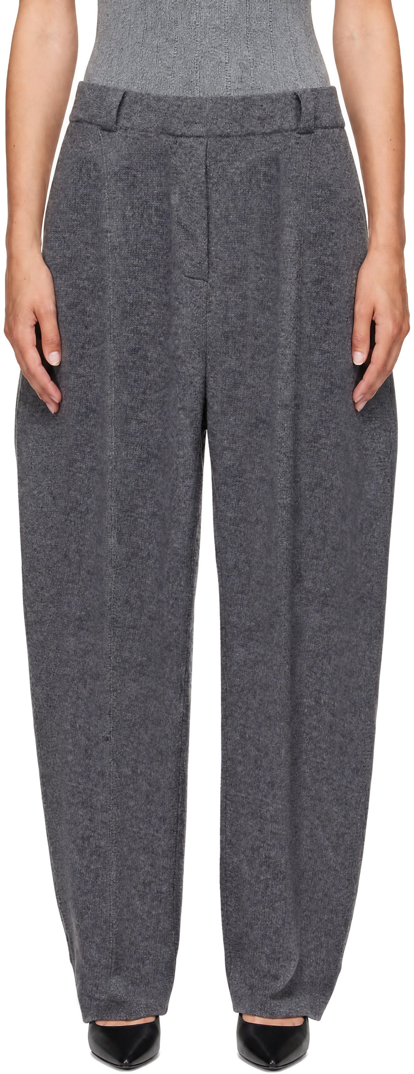 LISA YANG - Pantalon Wrenda gris
