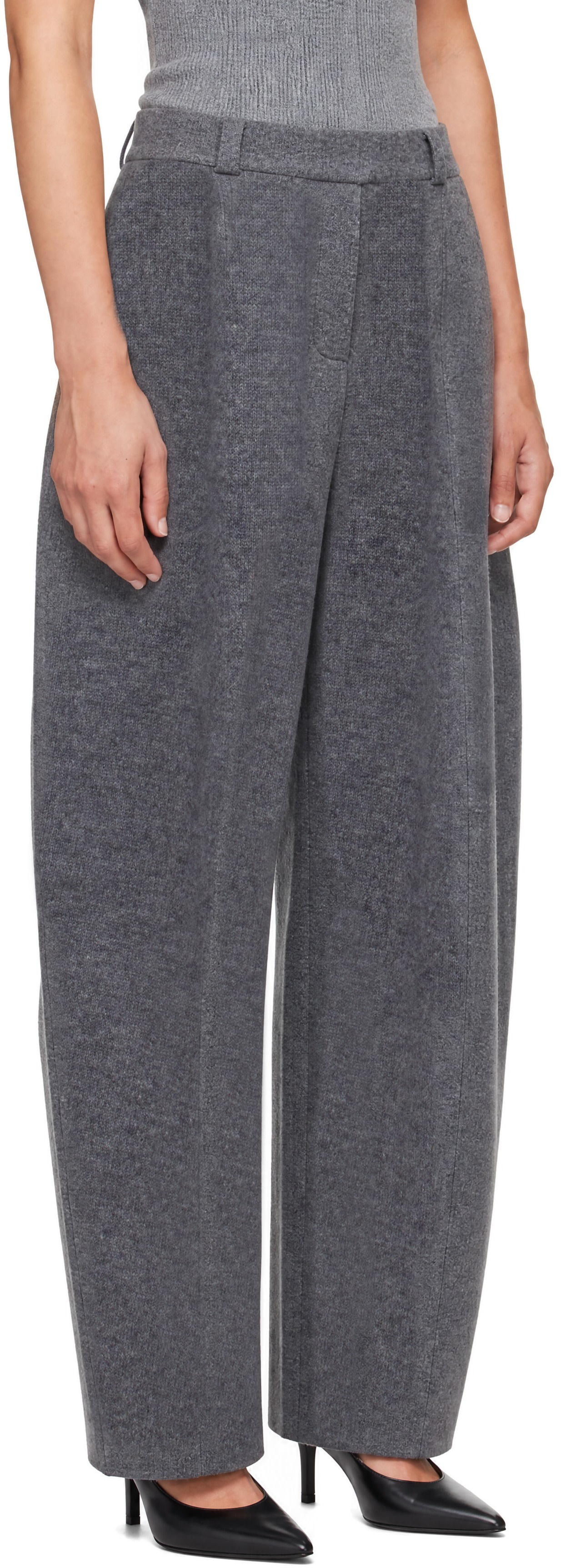 LISA YANG - Pantalon Wrenda gris