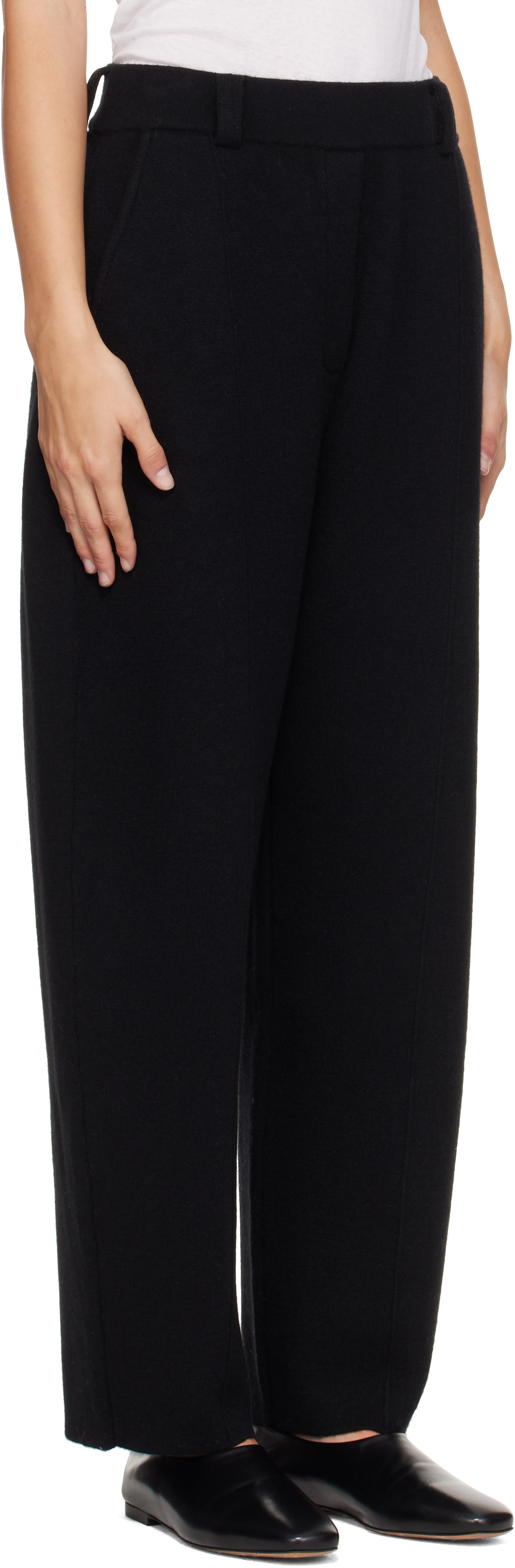 LISA YANG - Pantalon Wrenda noir