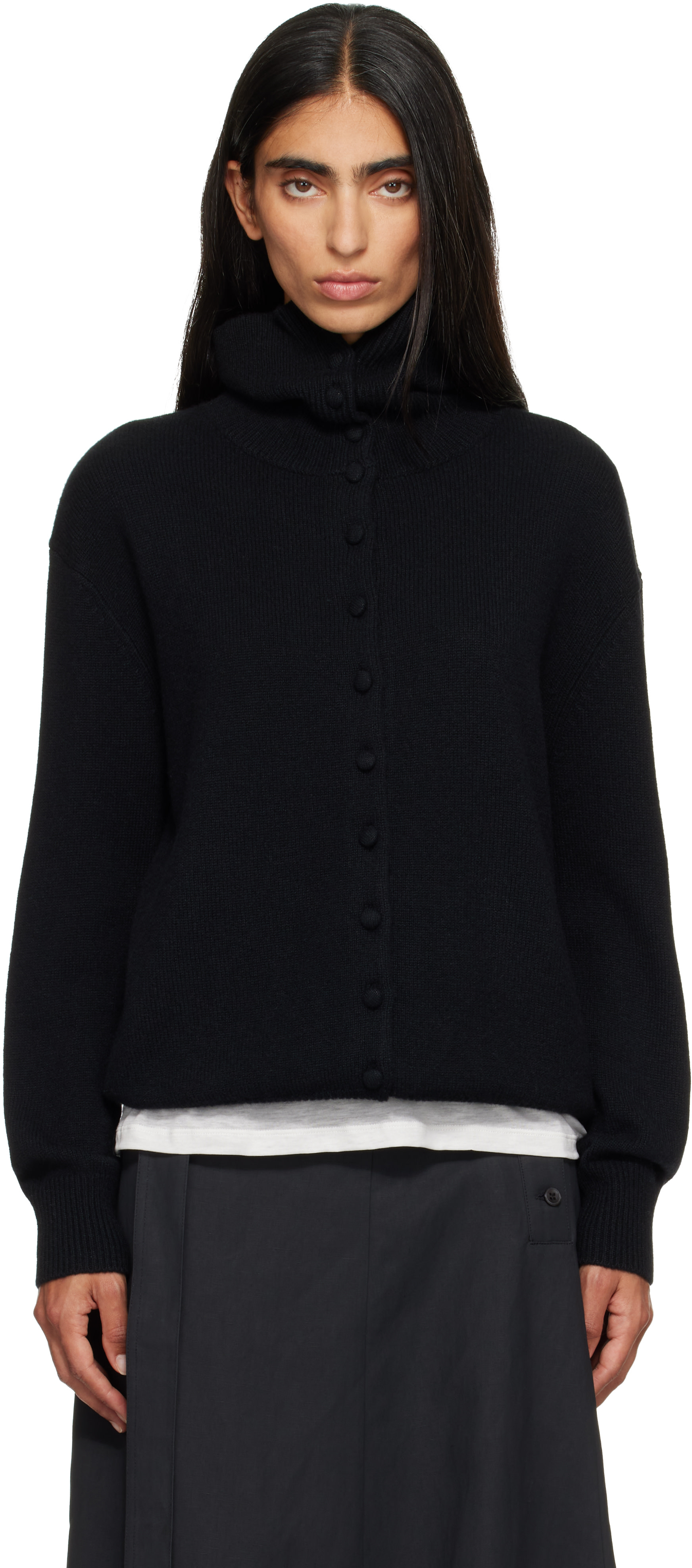LISA YANG - Cardigan Denie noir