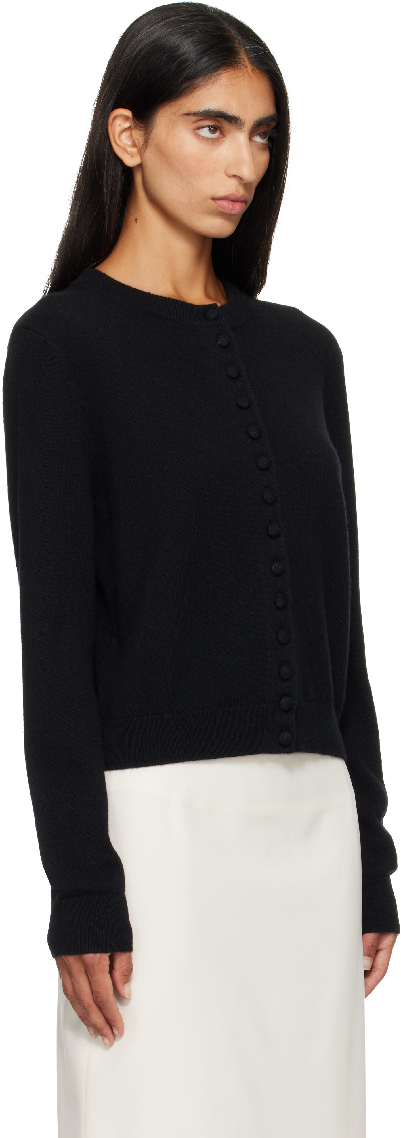 LISA YANG: Black WIlona Cardigan | SSENSE