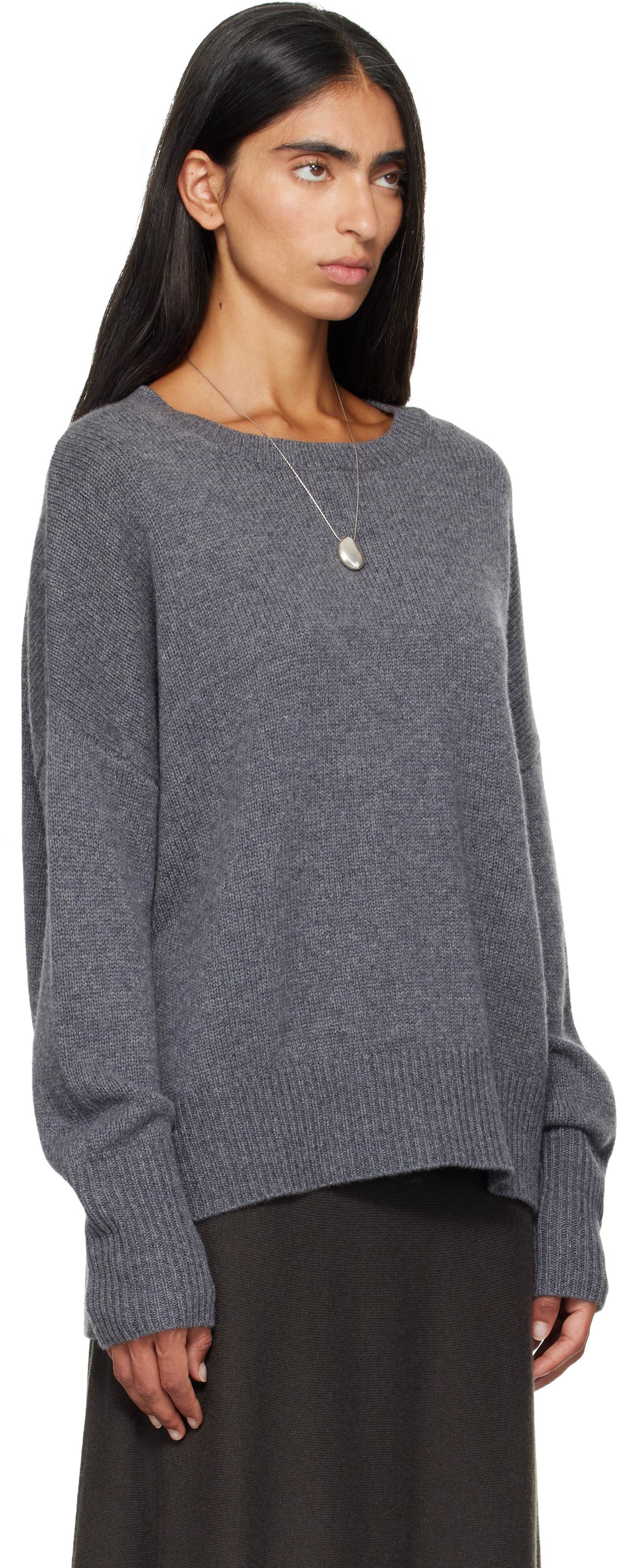 LISA YANG - Pull Mila gris
