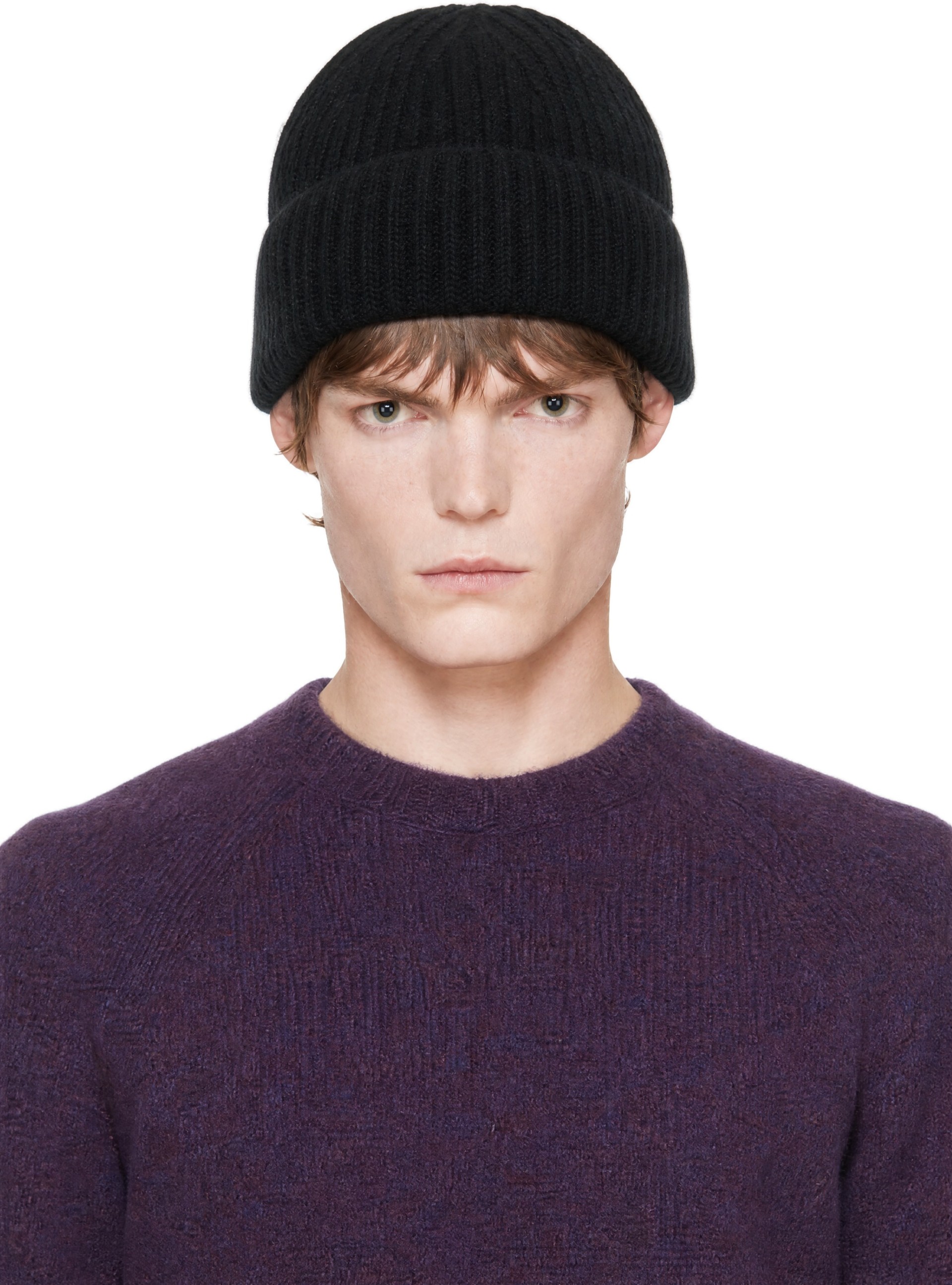 LISA YANG - Black Menton Beanie
