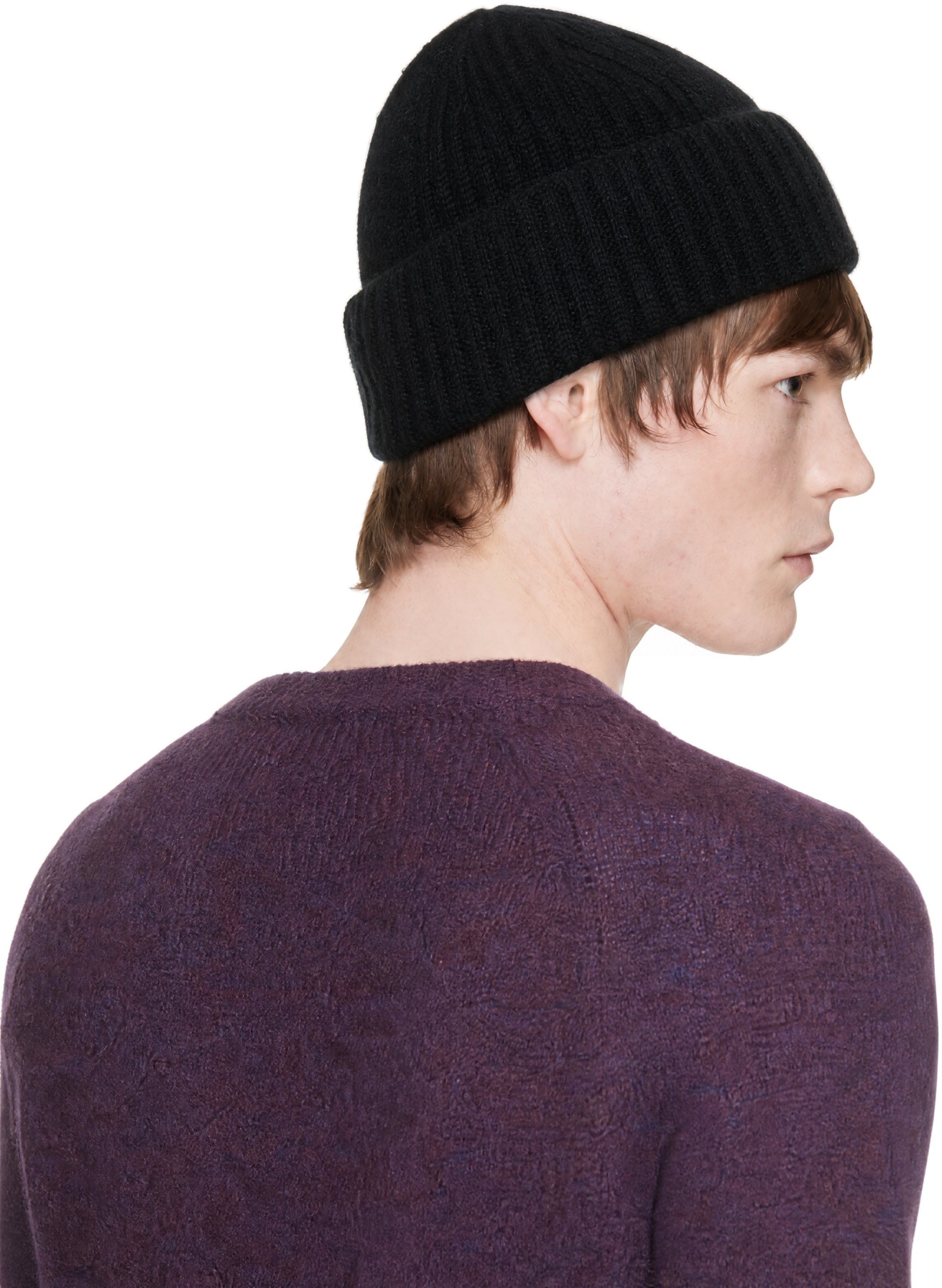 LISA YANG - Black Menton Beanie