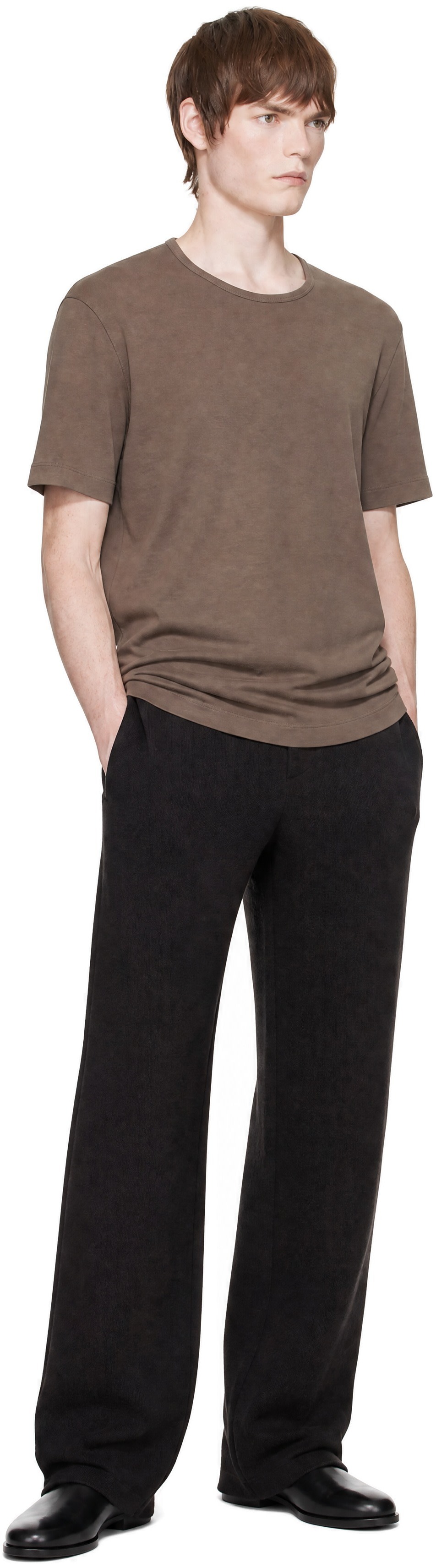 LISA YANG - Brown Parker Trousers