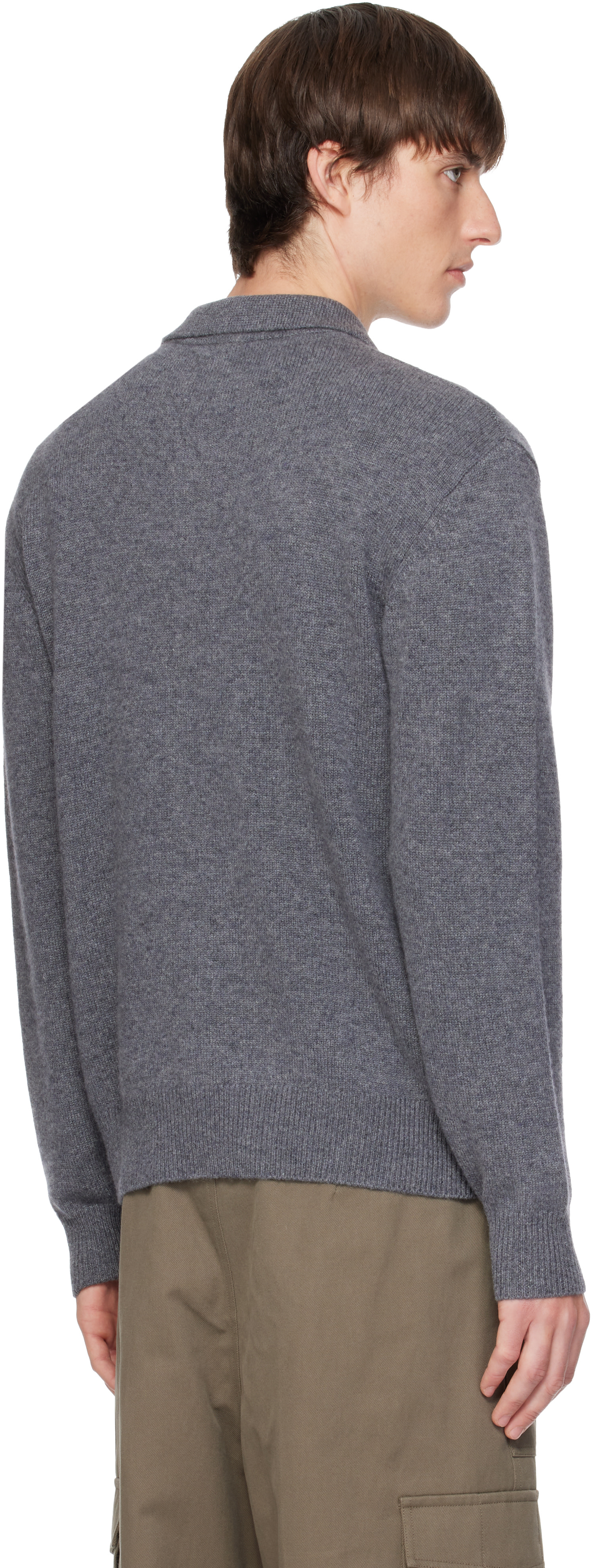 LISA YANG - Gray Rufus Polo
