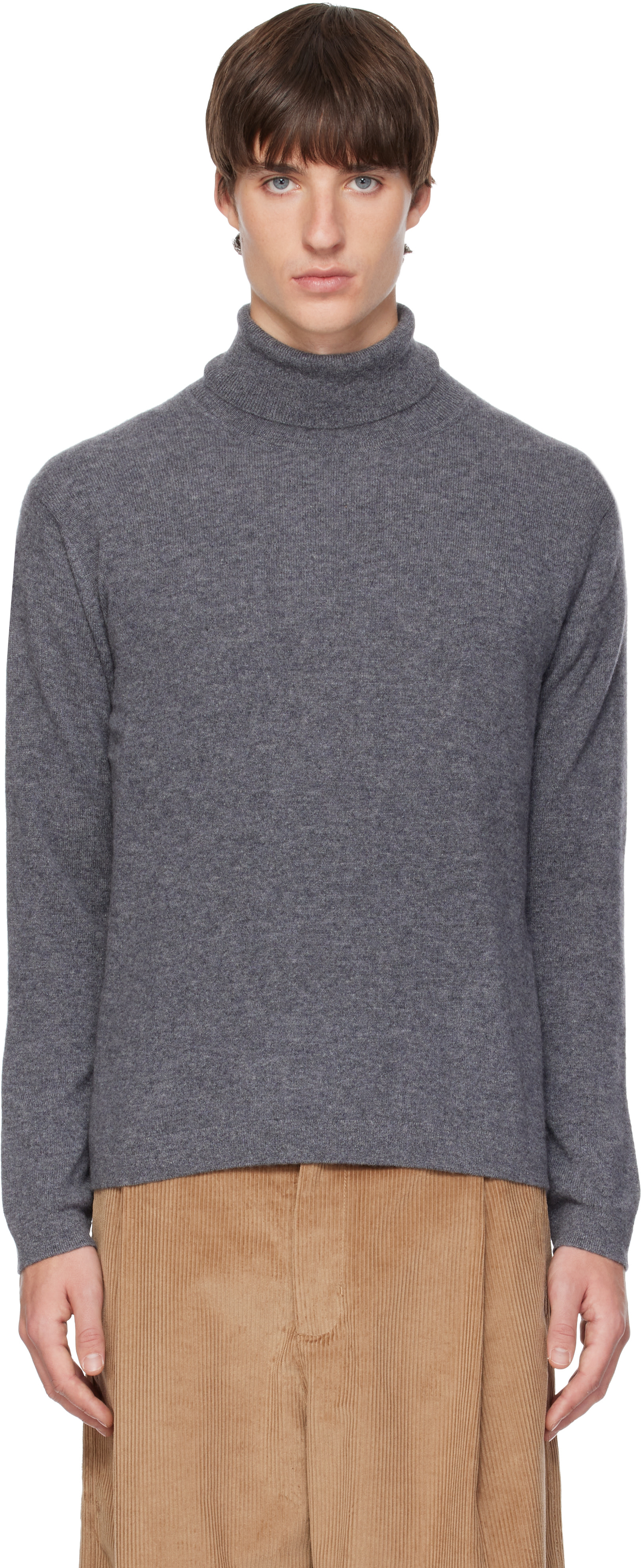 LISA YANG - Gray Aksel Turtleneck