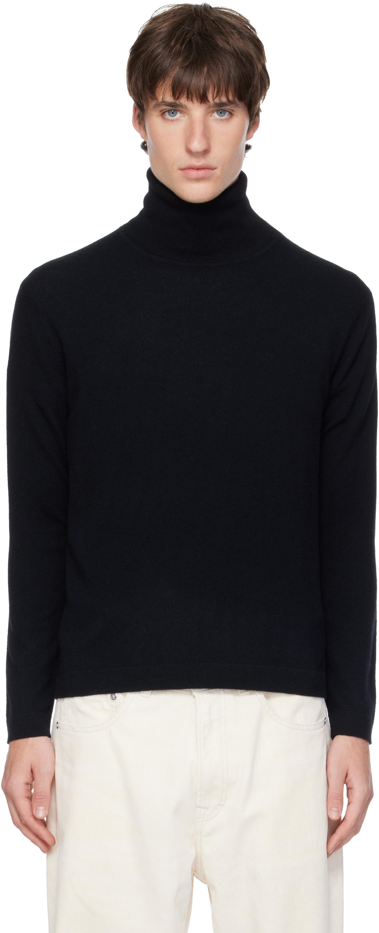 LISA YANG - Black Aksel Turtleneck