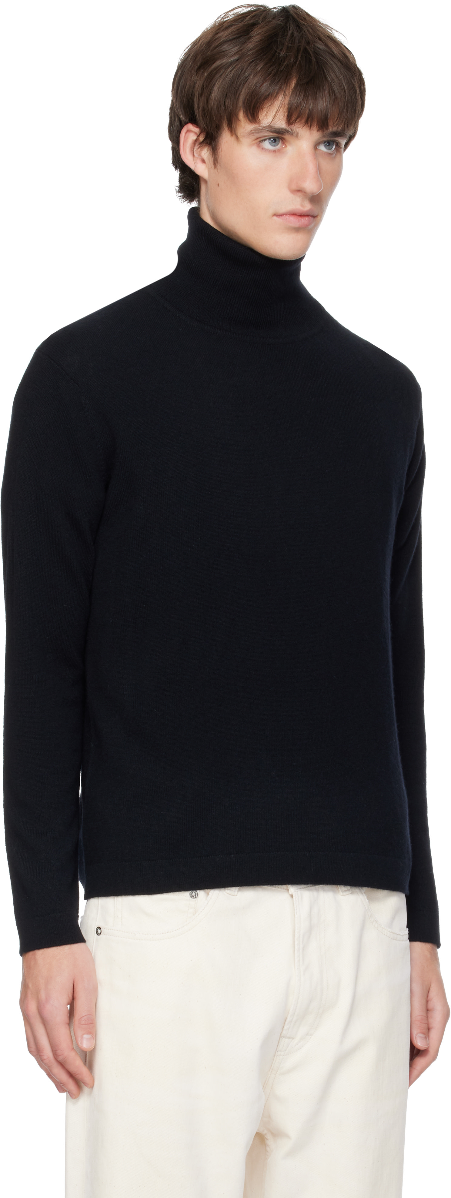 LISA YANG - Black Aksel Turtleneck