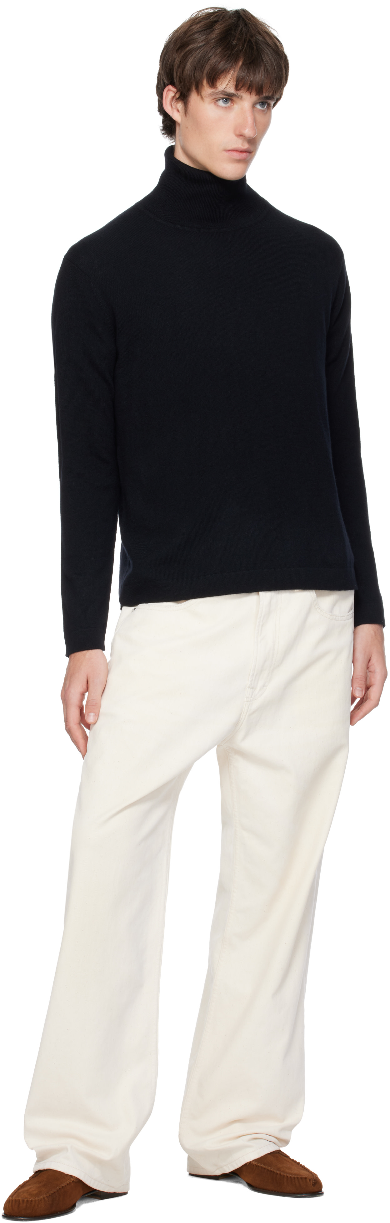 LISA YANG - Black Aksel Turtleneck