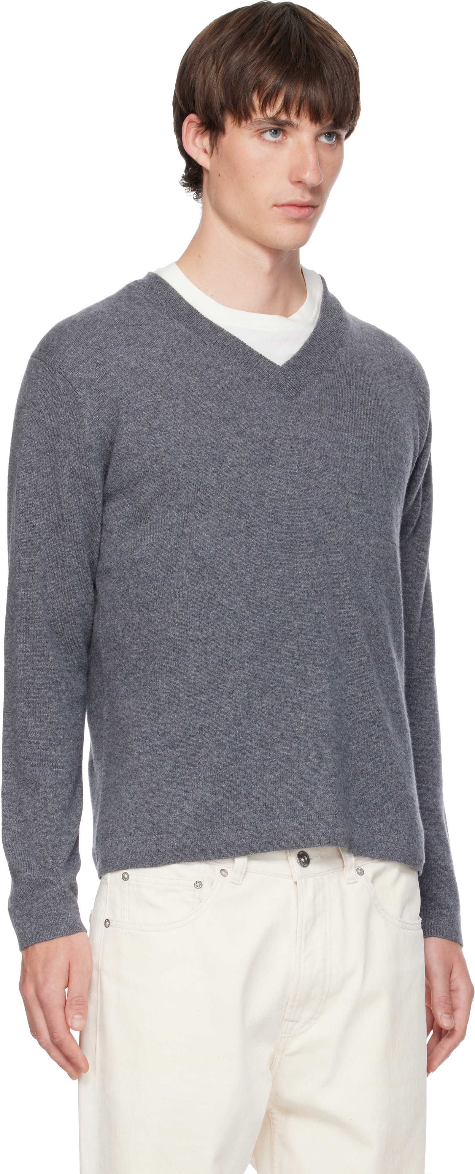 LISA YANG - Gray Clayton Sweater