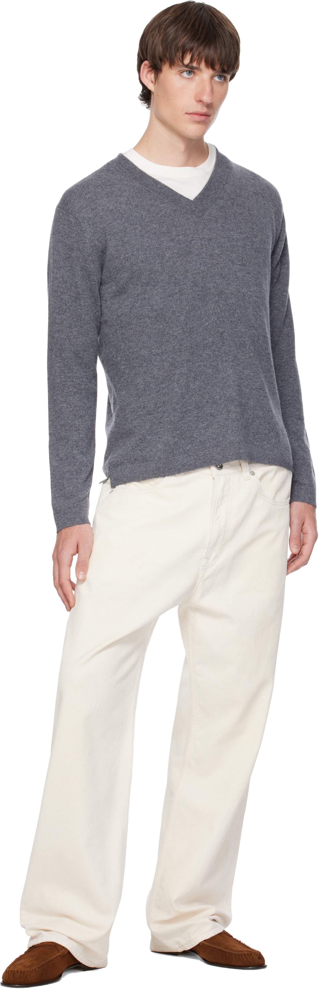 LISA YANG - Gray Clayton Sweater