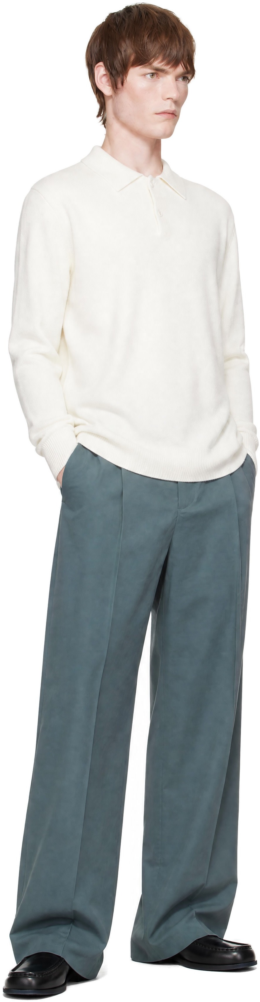LISA YANG - White Rufus Polo